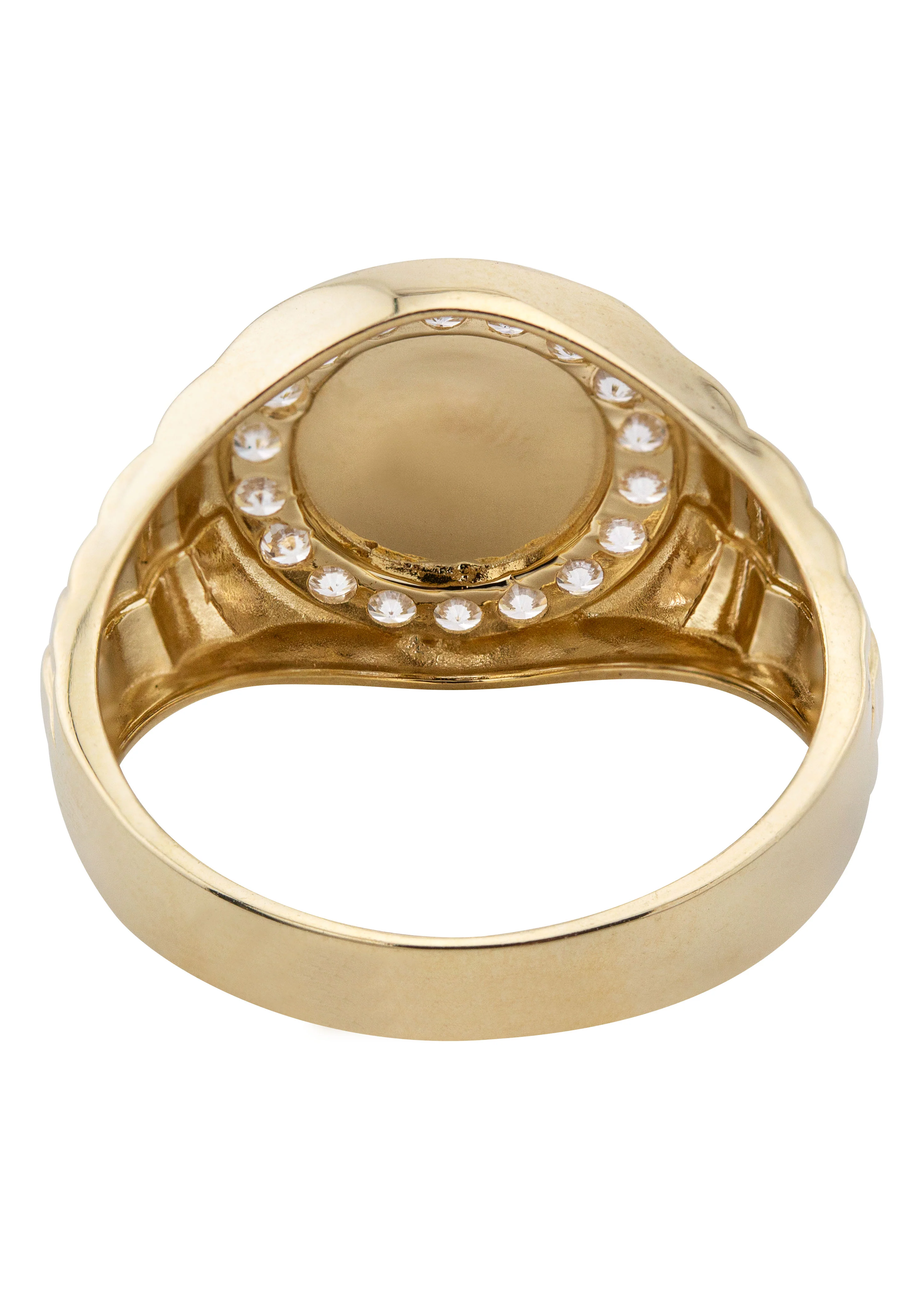 10K Gold Cz Eagle Ring For Men | 2.6 Grams - Image 4