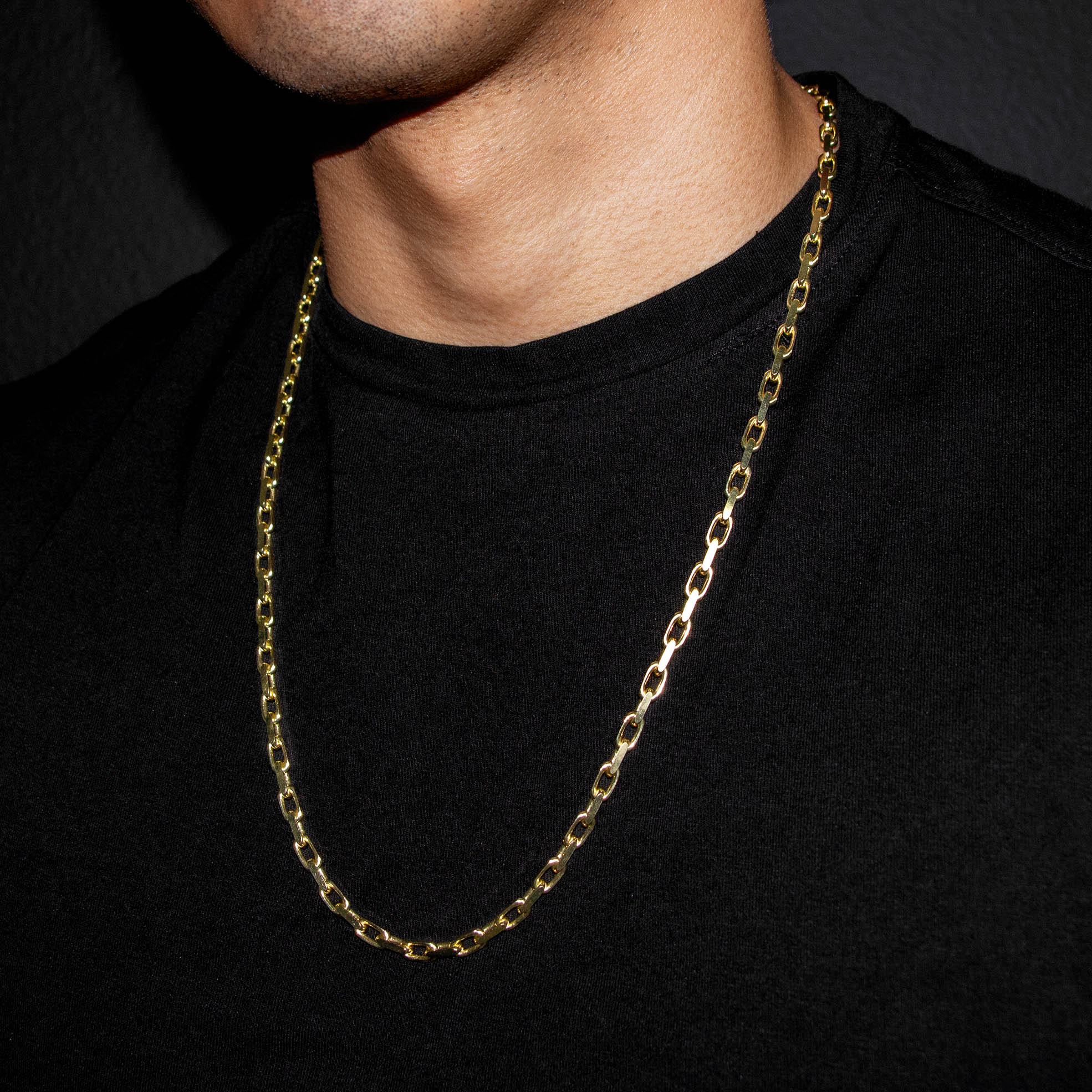 10K Gold Hermes Necklace / 5 MM - Image 3