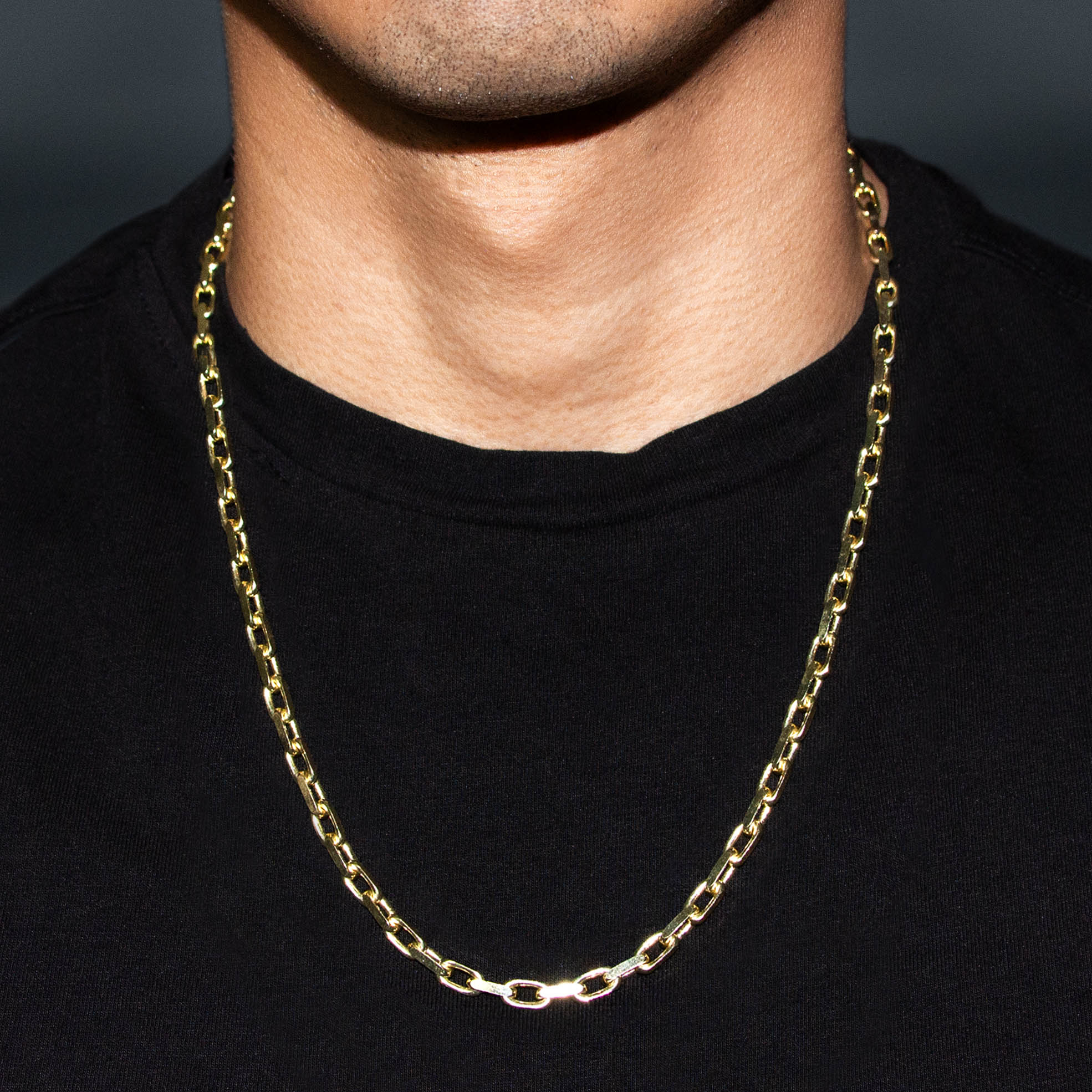 10K Gold Hermes Necklace / 5 MM - Image 6