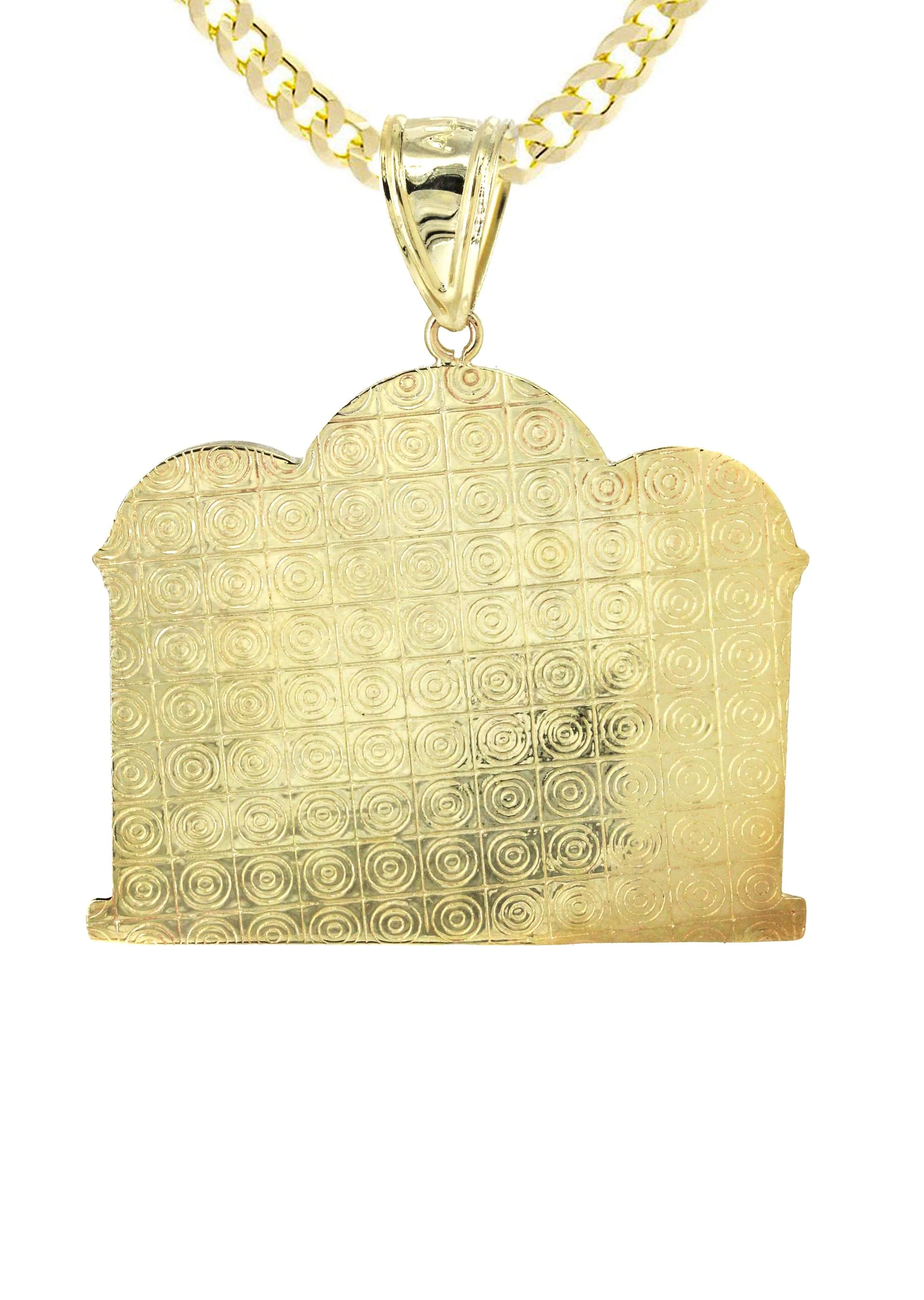 10K Yellow Gold Last Supper Necklace | Appx 18.3 Grams - Image 3