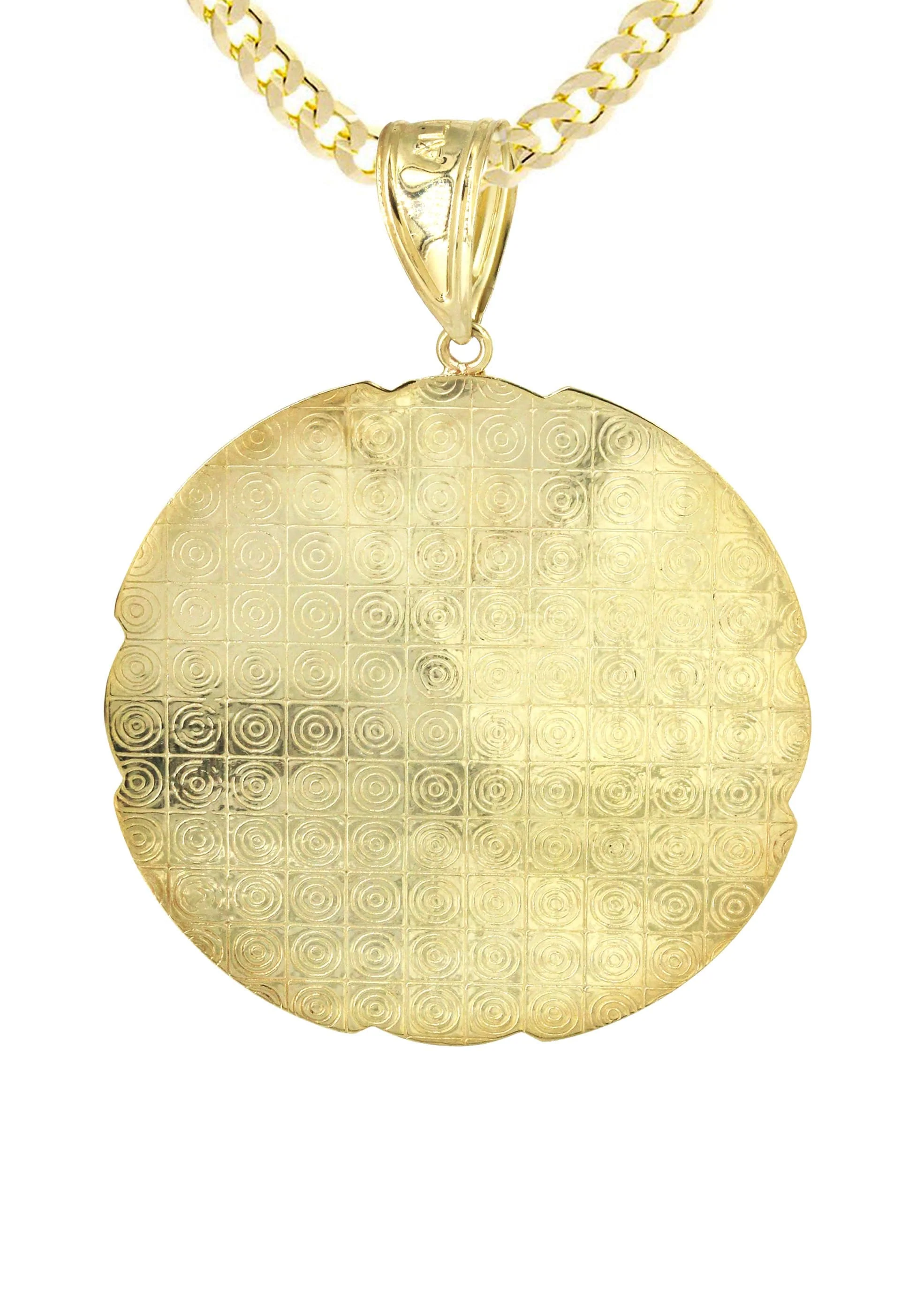 10K Yellow Gold Last Supper Necklace | Appx 18.9 Grams - Image 3