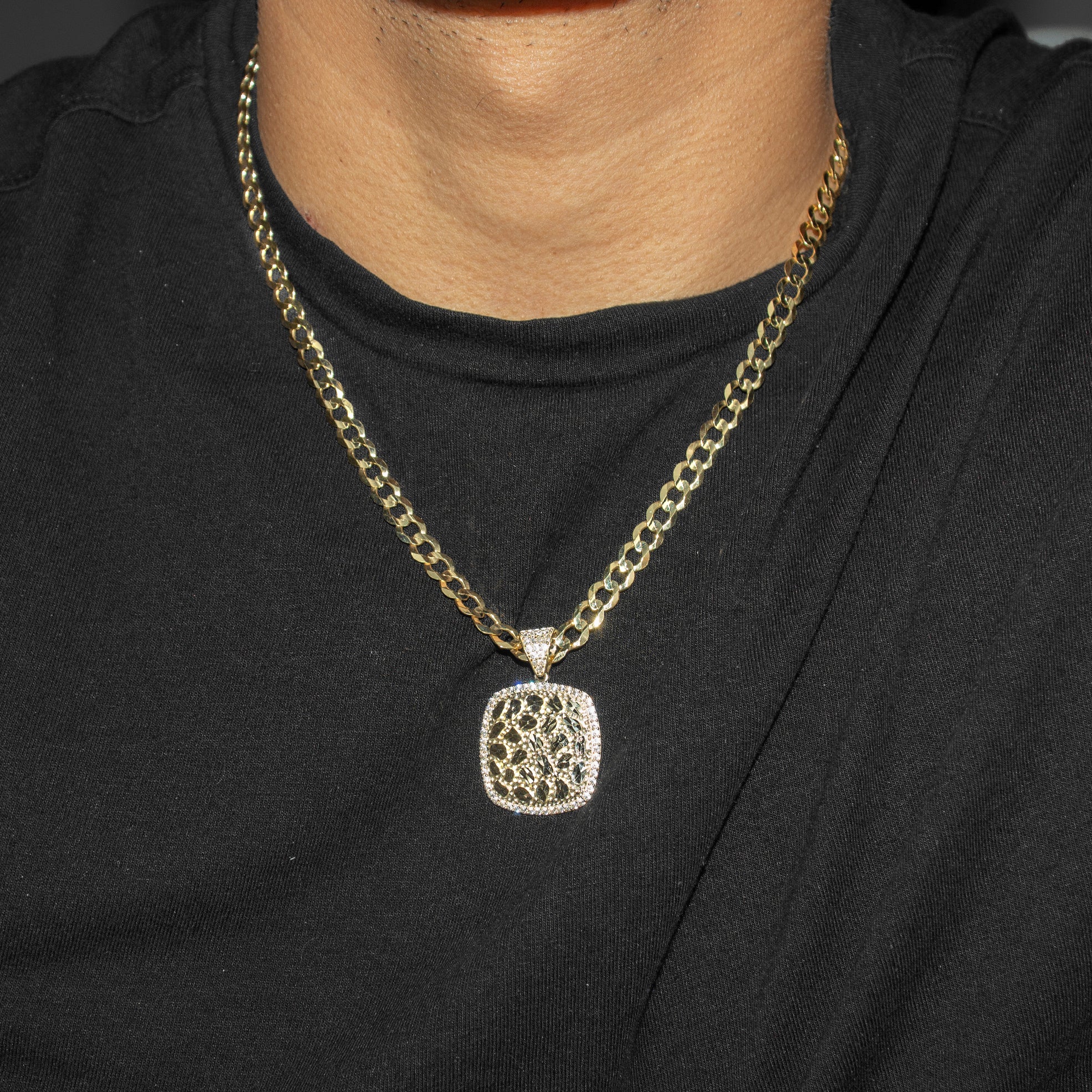 10K Yellow Gold Nugget Necklace | Appx. 5.5 - 19.5 Grams - Image 5