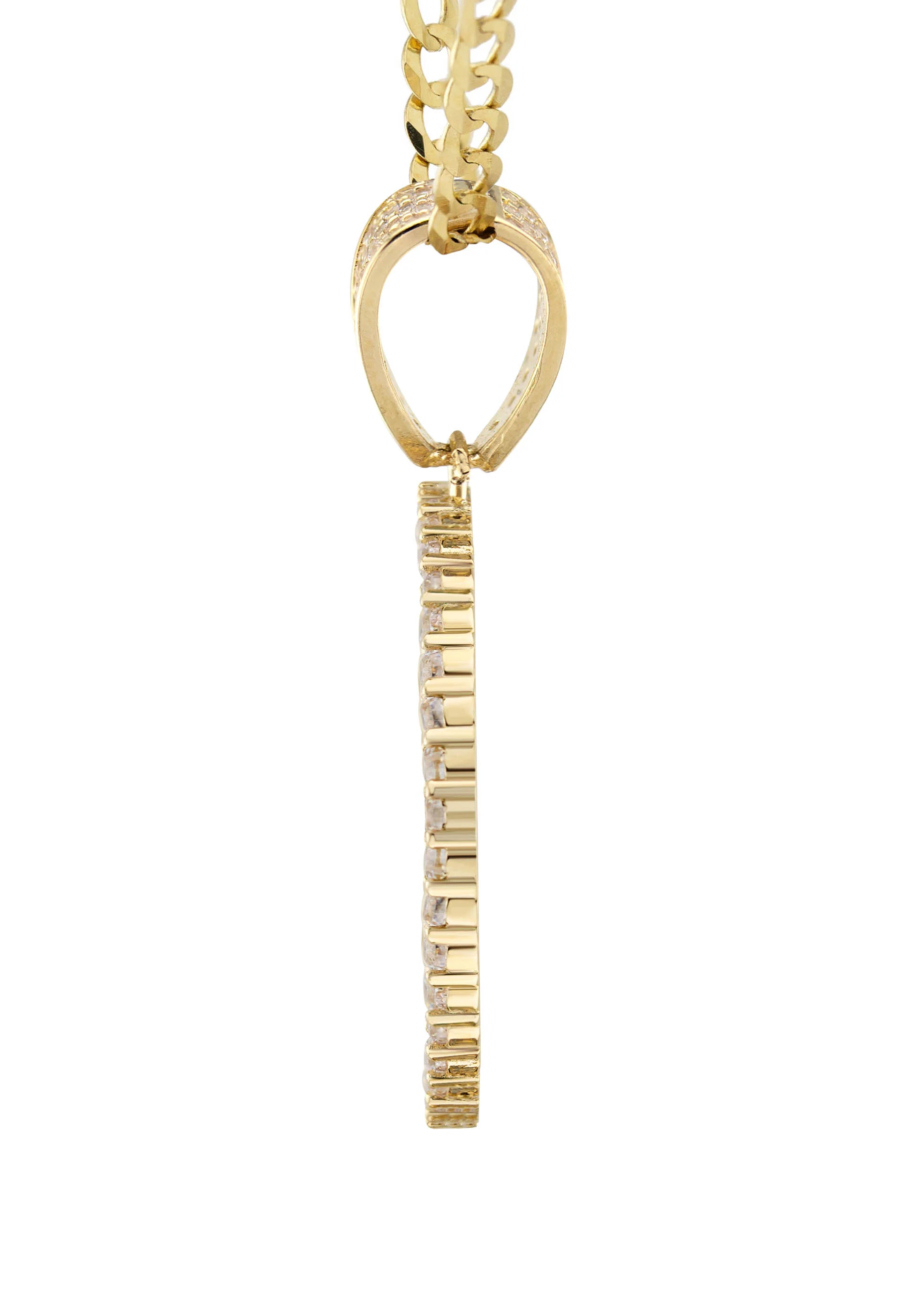 10K Yellow Gold Zodiac Scorpio Necklace | Appx. 17.2 Grams - Image 4