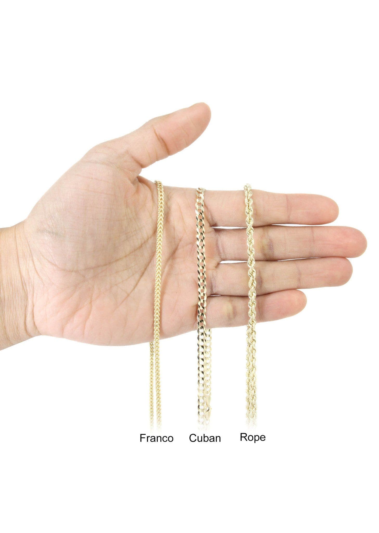 14K Yellow Gold Ankh Diamond Necklace  | 1.88 Carats - Image 6