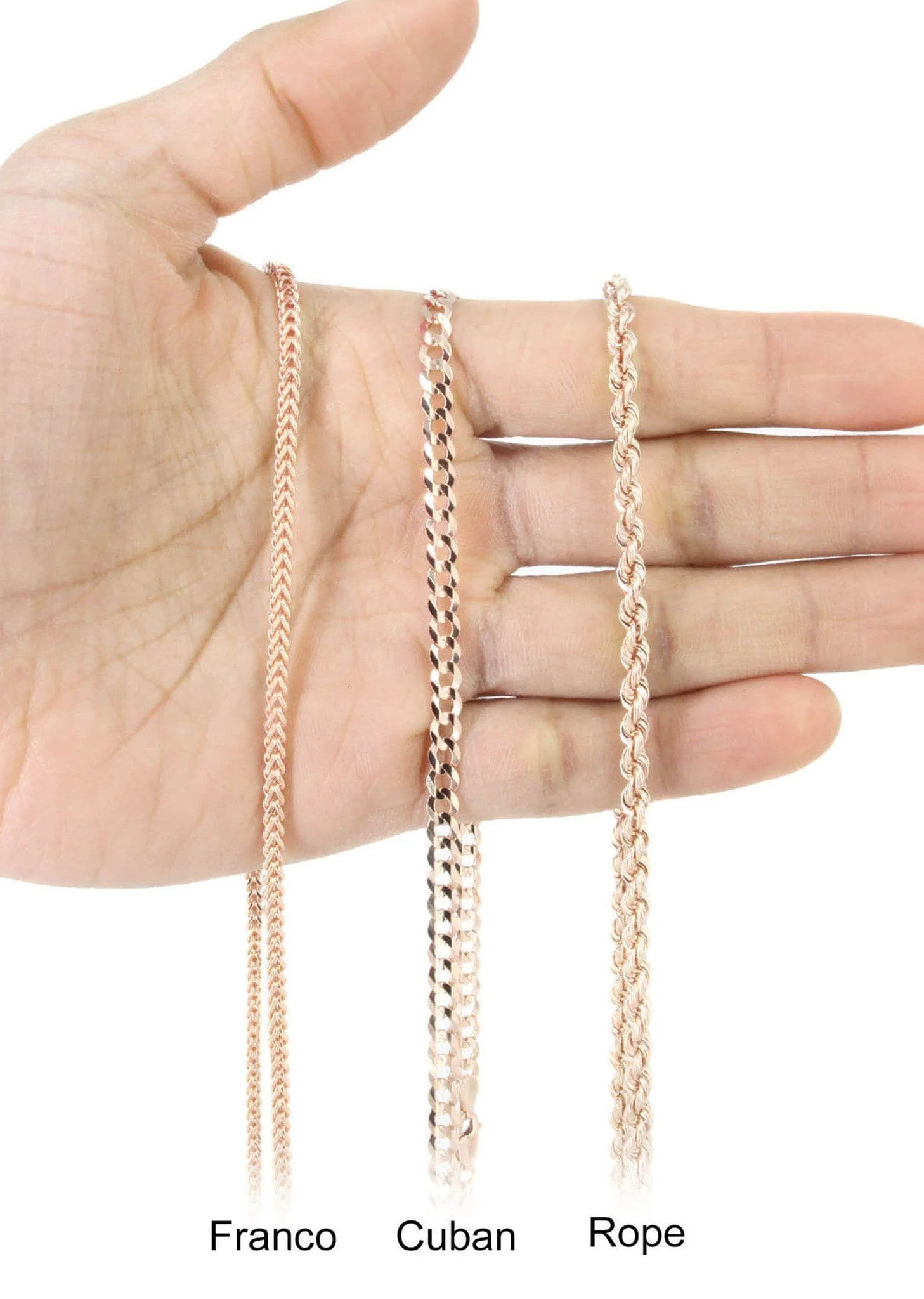 14K Rose Gold Diamond Hamsa Necklace | 2.02 Carats - Image 5