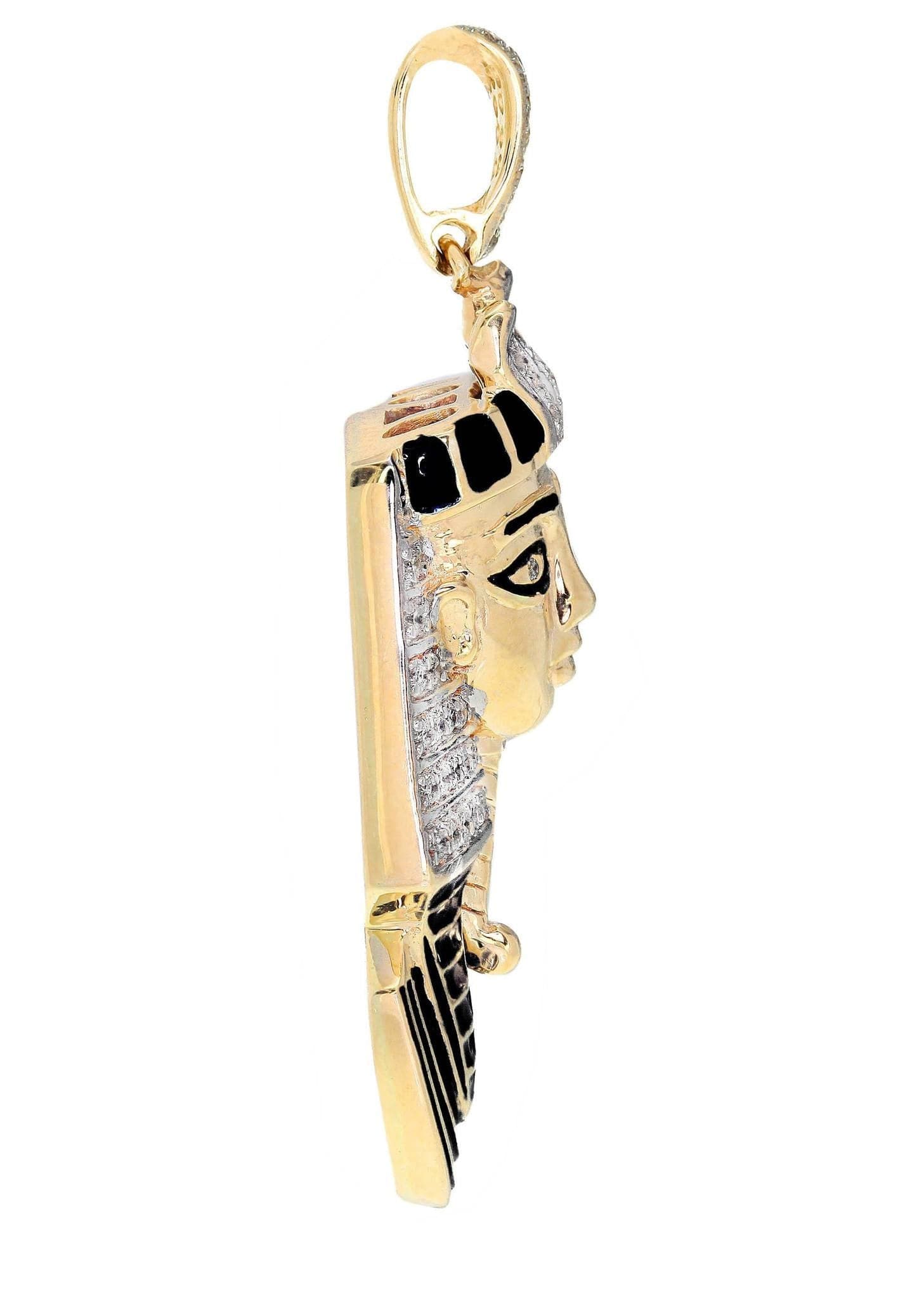 Diamond Pharoh Pendant | 22.35 Grams | 0.83 Carats - Image 2