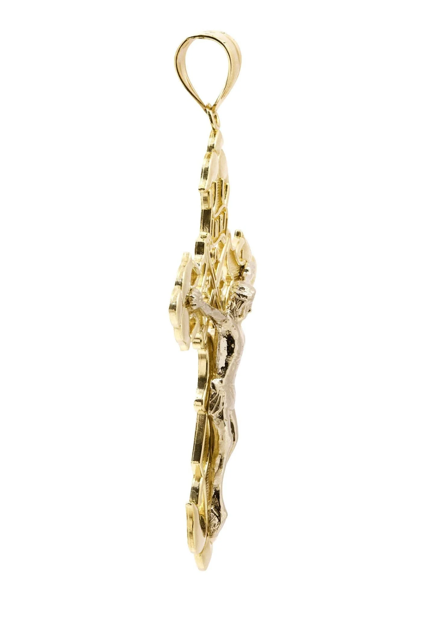 10K Gold Cross / Crucifix Pendant  |  10.3 Grams - Image 4
