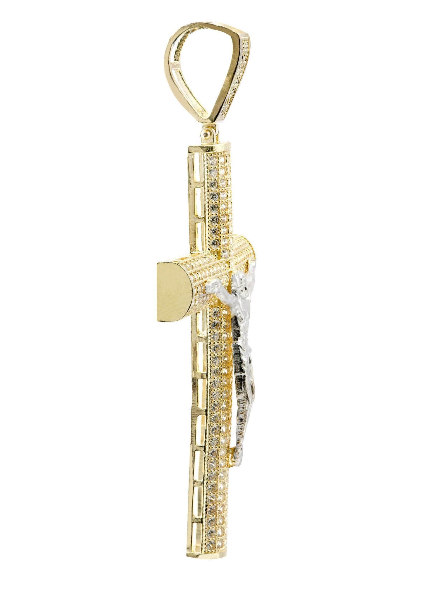 10K Gold Cross / Crucifix Pendant  |  7.4 Grams - Image 4