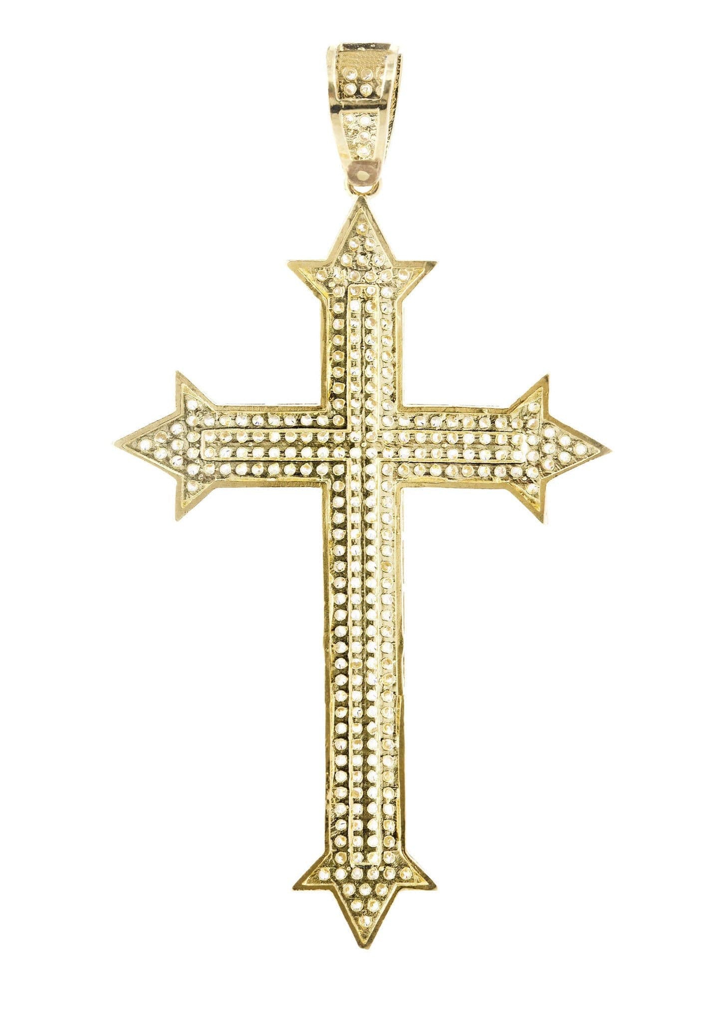 10K Gold Cross Pendant  |  7.8 Grams - Image 2