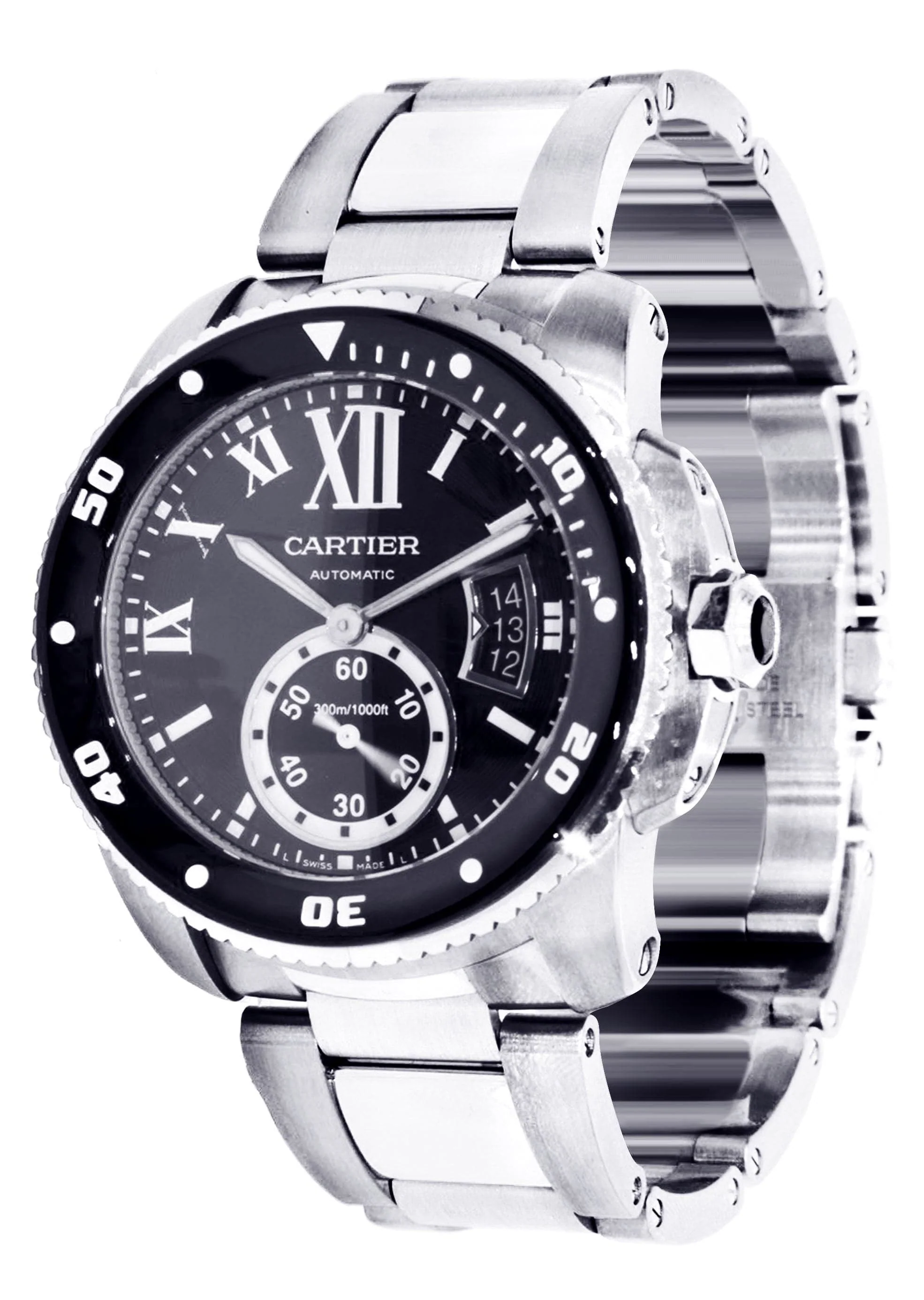 Calibre de Cartier | Stainless Steel | 42 Mm - Image 2