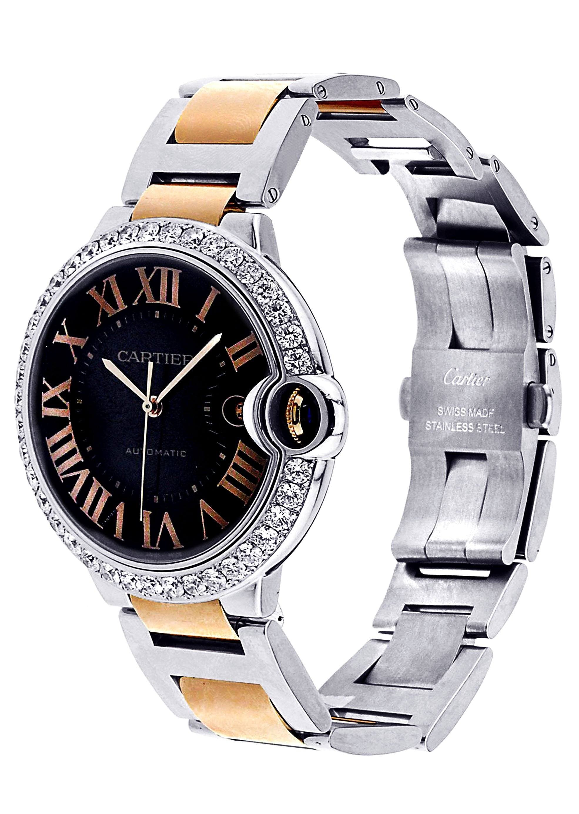 Diamond Cartier Ballon Bleu | Two Tone | 42 Mm - Image 2