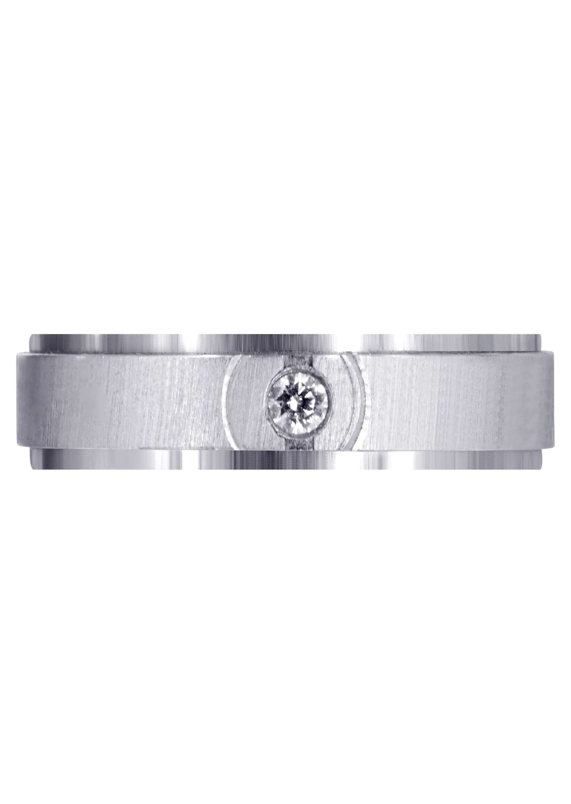Classic Diamond Mens Wedding Band | 0.07 Carats (Clayton) - Image 2