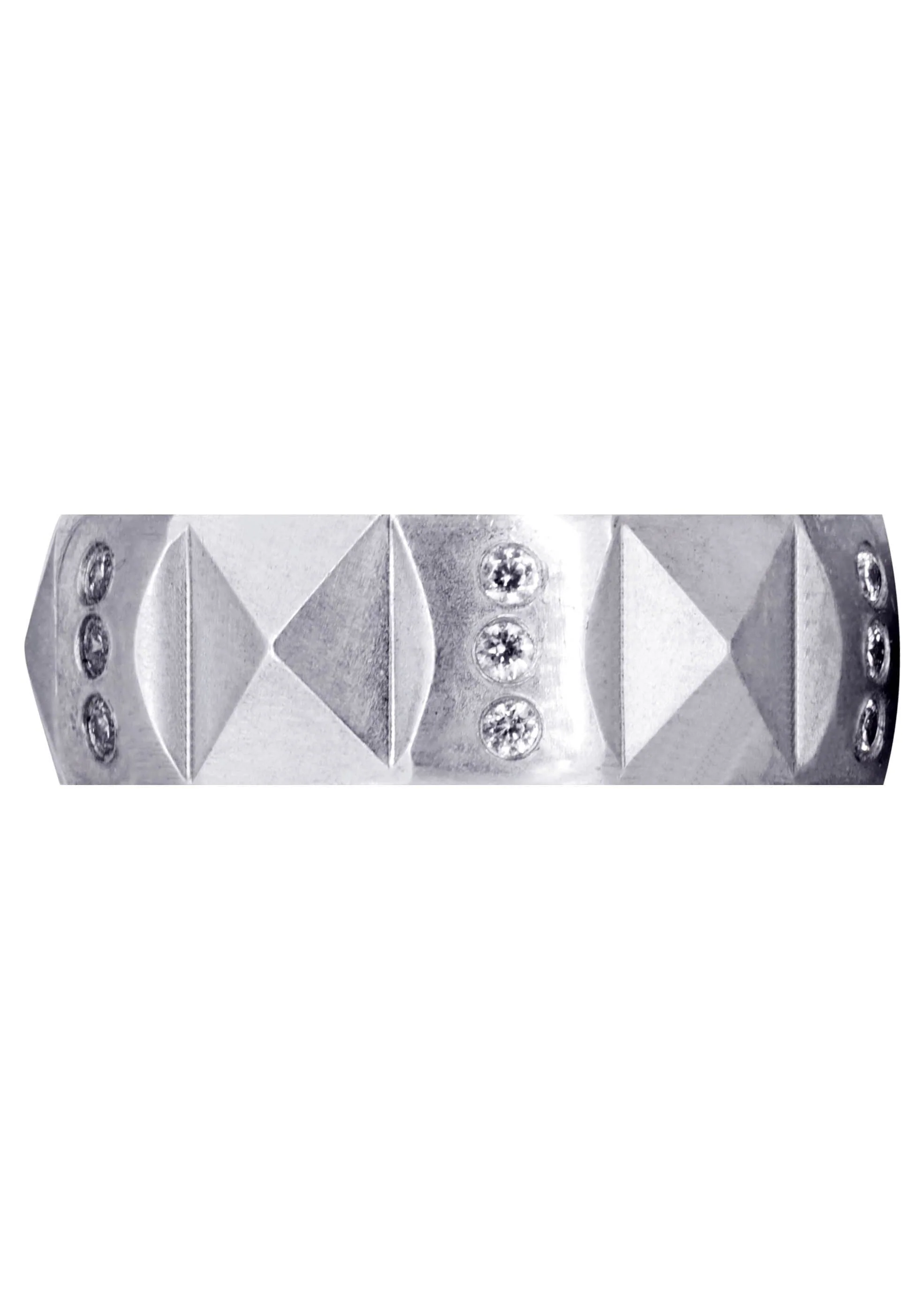Classic Diamond Unique Mens Wedding Band | 0.36 Carats (Spencer) - Image 2