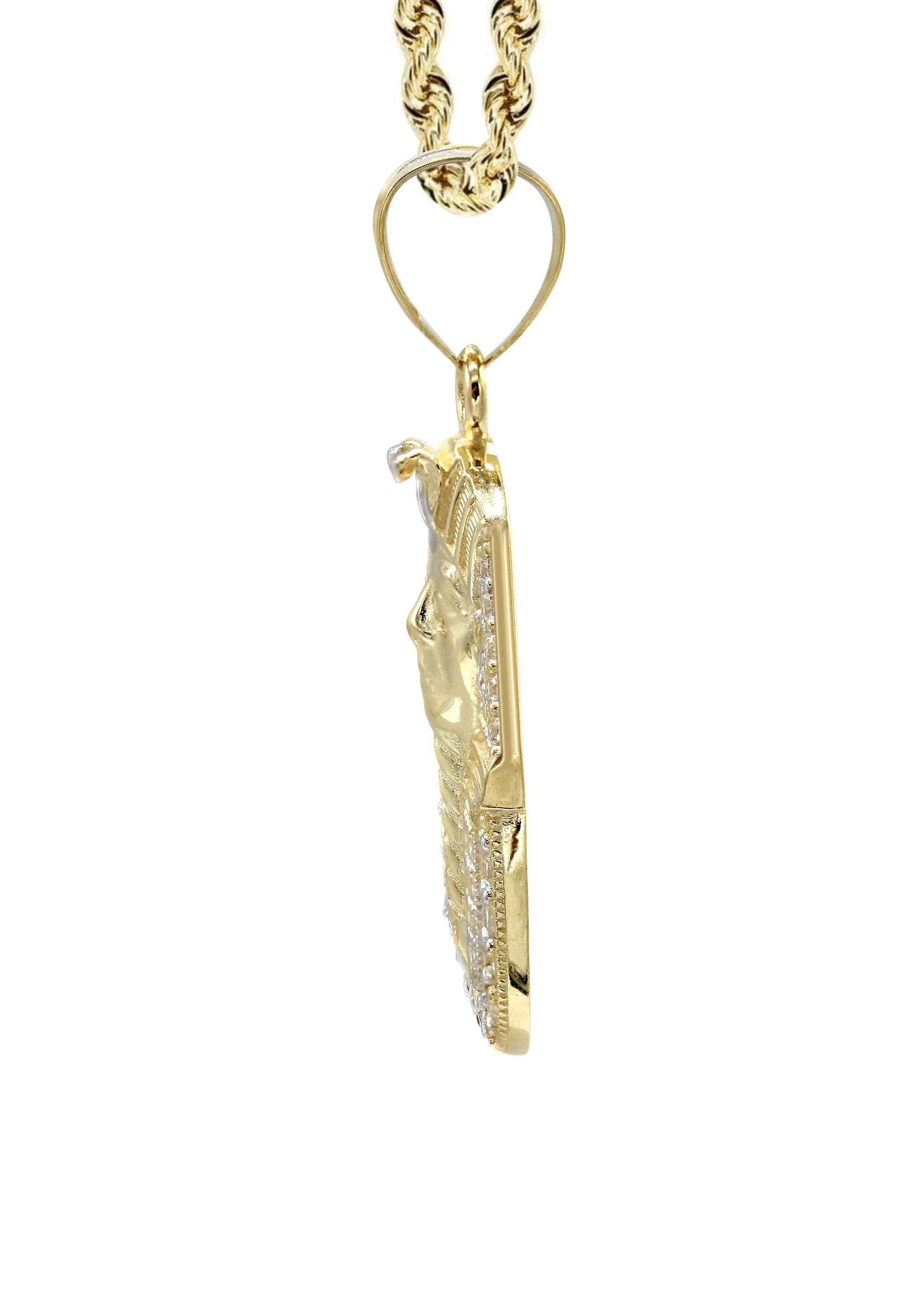 10K Yellow Gold Pharaoh Necklace | Appx. 15.6 Grams - Image 4
