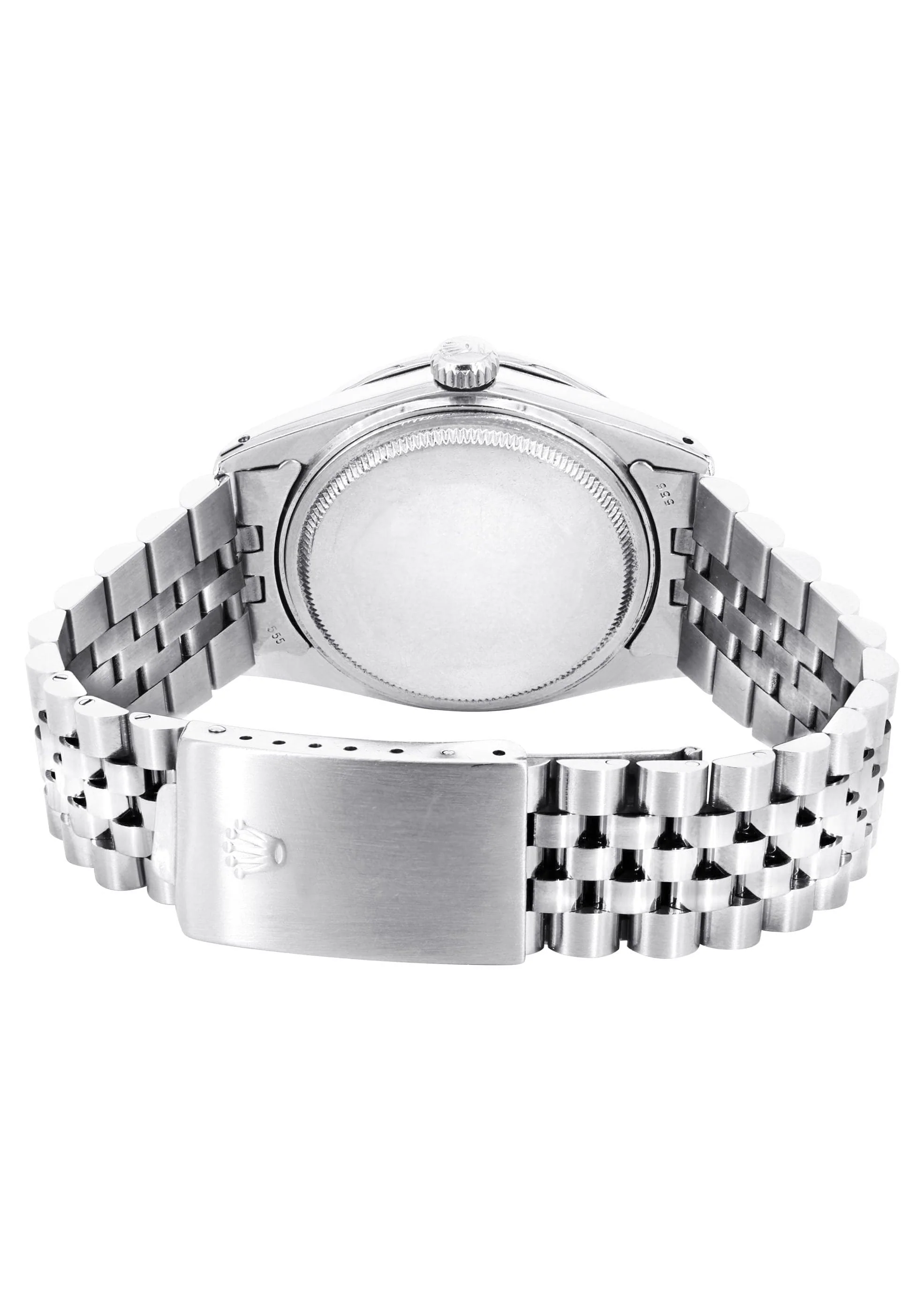 Diamond Rolex Watch | 68274 | Fluted Bezel | 31MM | Mother of Pearl Diamond Dial | Jubilee Band - Image 5
