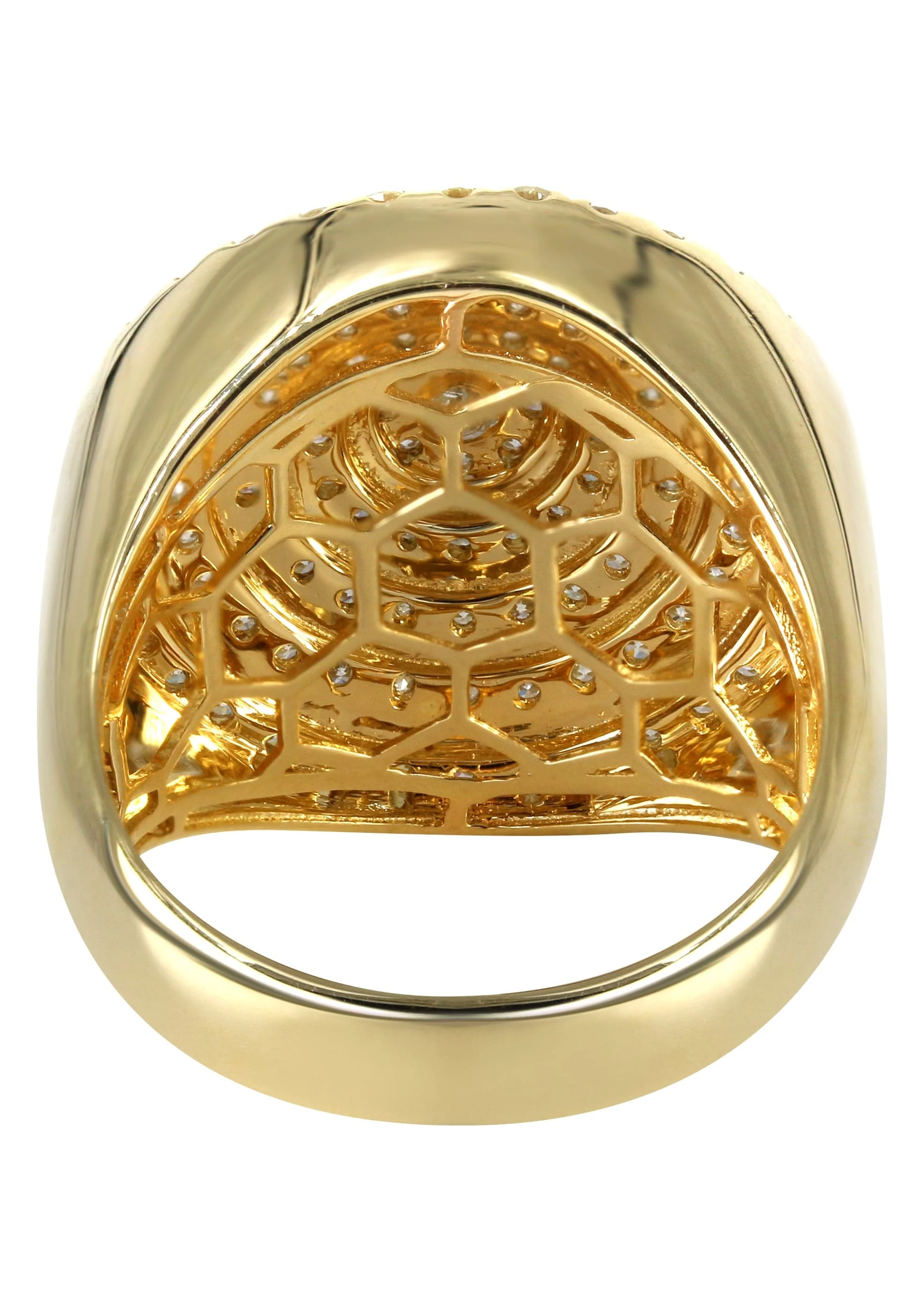 Mens Diamond Pinky Ring  | 3 Carats | 12 Grams - Image 3
