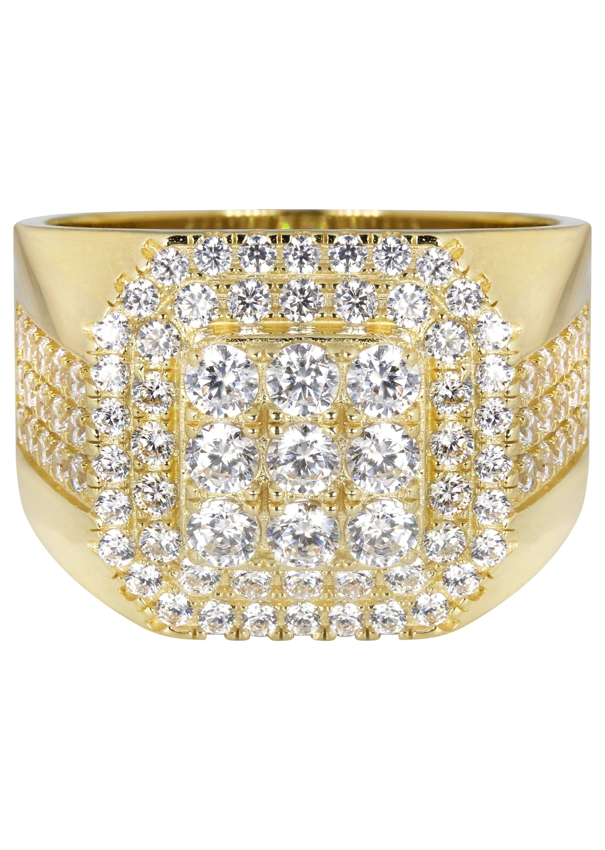 10K Gold Ring For Men - Mens Pinky Ring   | 9.3 Grams
