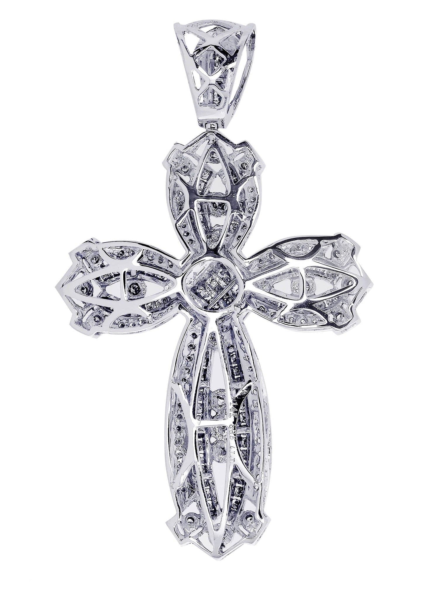 Diamond Cross Pendant| 1.9 Carats| 15.47 Grams - Image 3