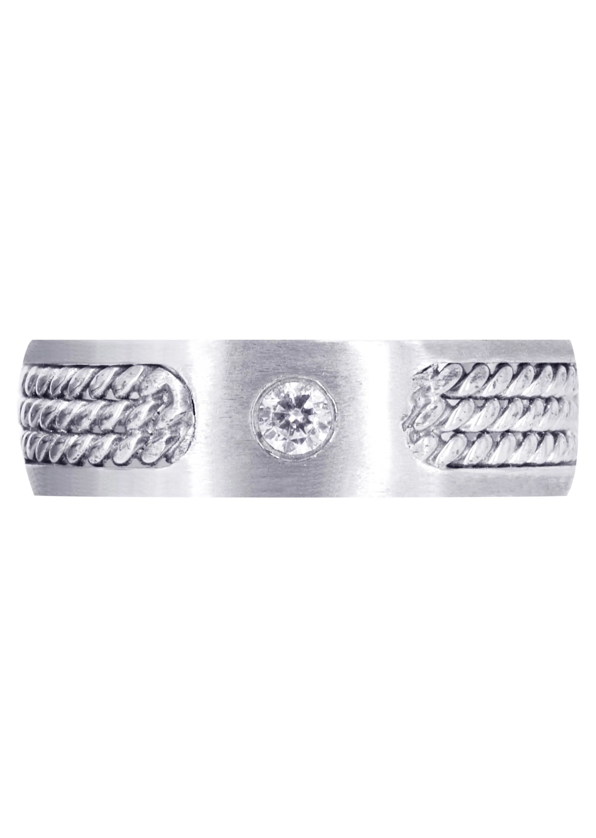 Diamond Mens Engagement Ring | 0.1 Carats (Damon) - Image 2
