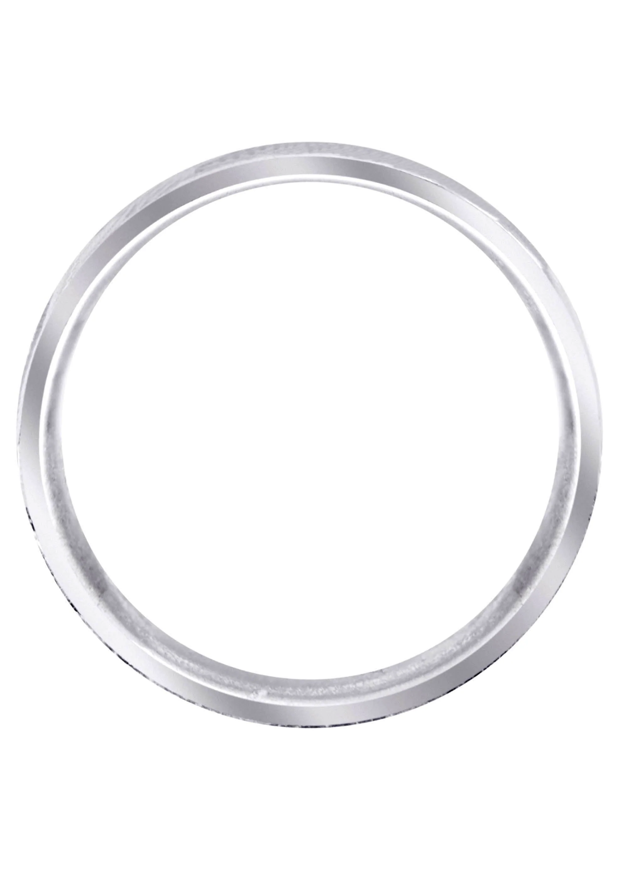 Diamond Mens Wedding Band | 0.10 Carats | Satin Finish (Frank) - Image 3