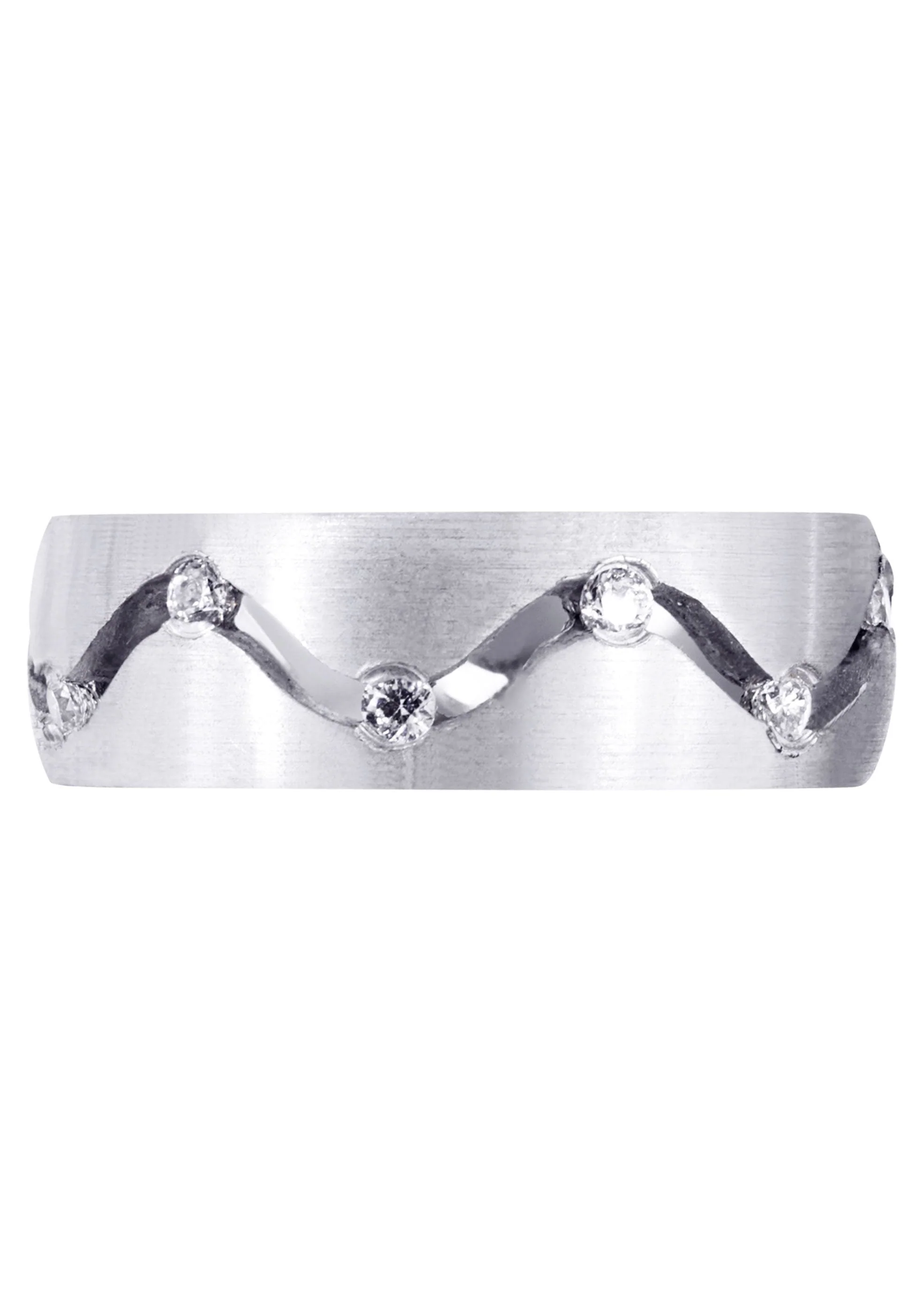 Diamond Mens Wedding Band | 0.36 Carats (Danny) - Image 2