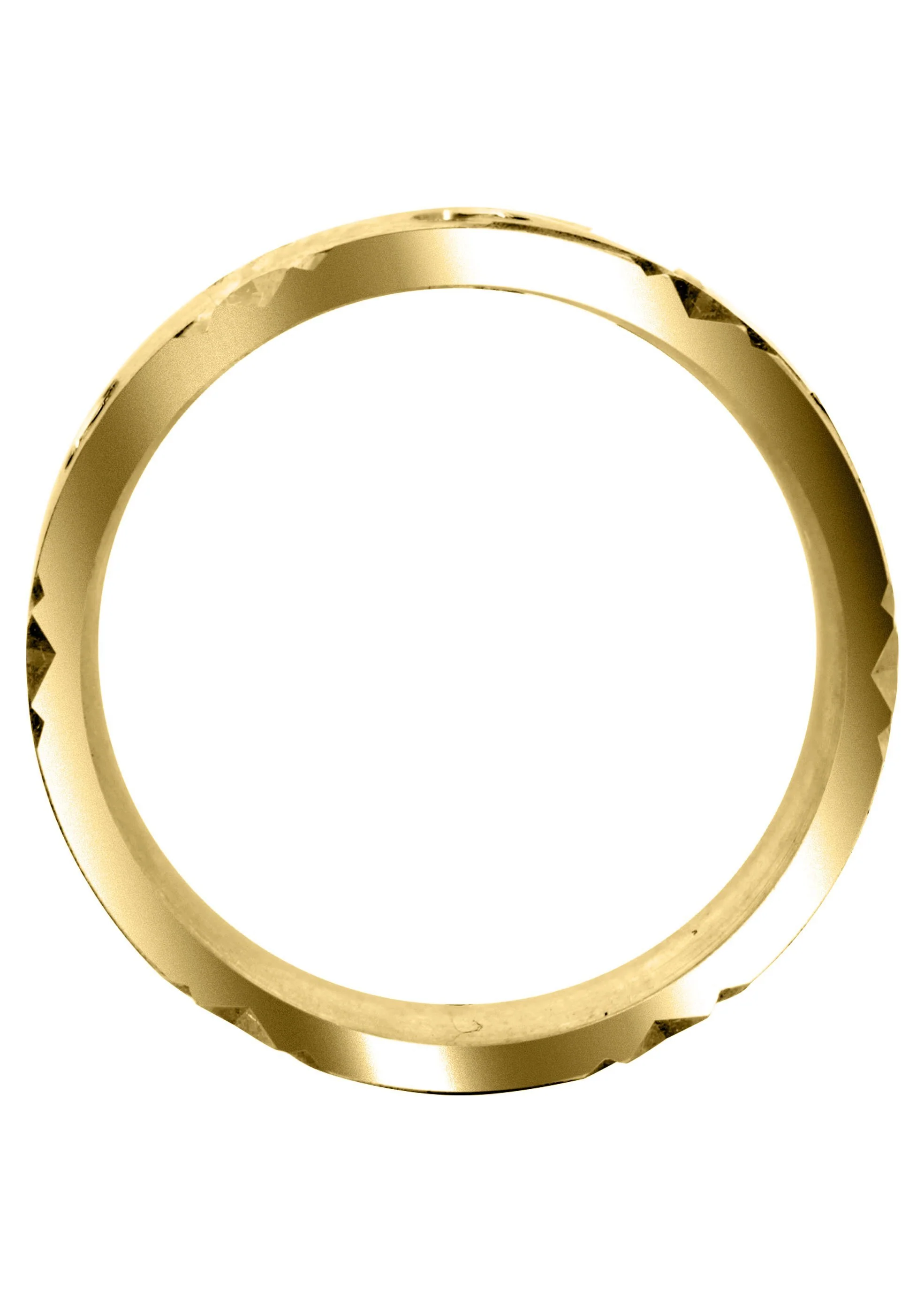 Yellow Gold Diamond Mens Wedding Band | 0.3 Carats (Colby) - Image 3