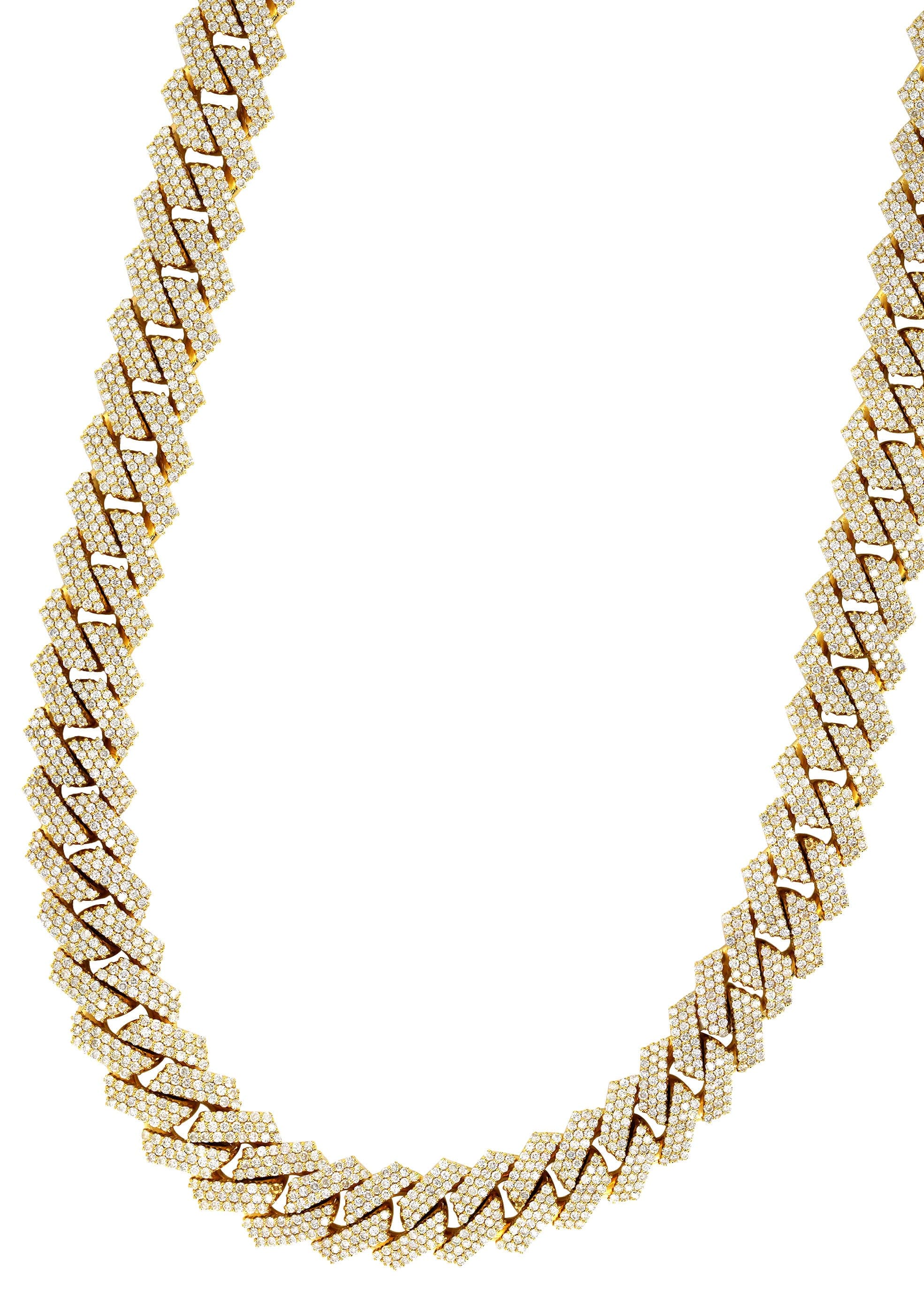 Diamond Miami Cuban Link Chains Bundle ( 12 MM ) & ( 17 MM ) - Image 3