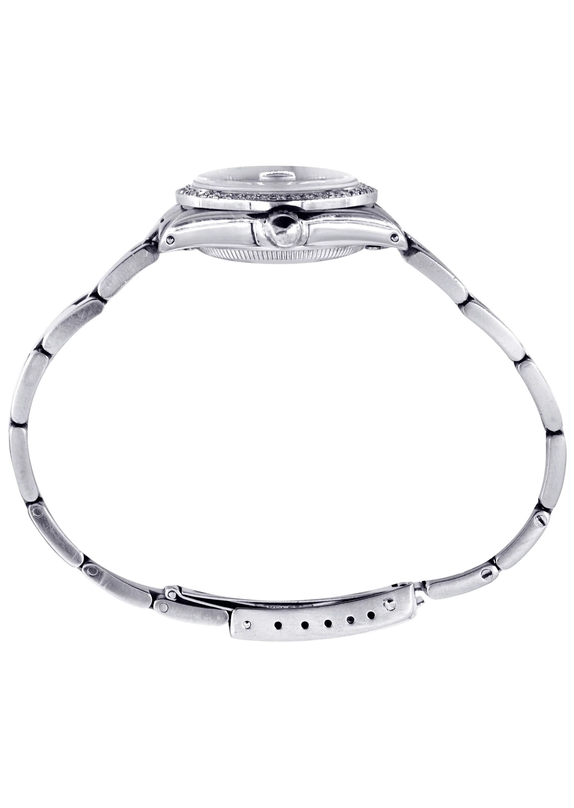 Diamond Rolex Date 34 MM | 2.25 CARAT | CUSTOM DIAMOND DIAL | OYSTER BAND - Image 6