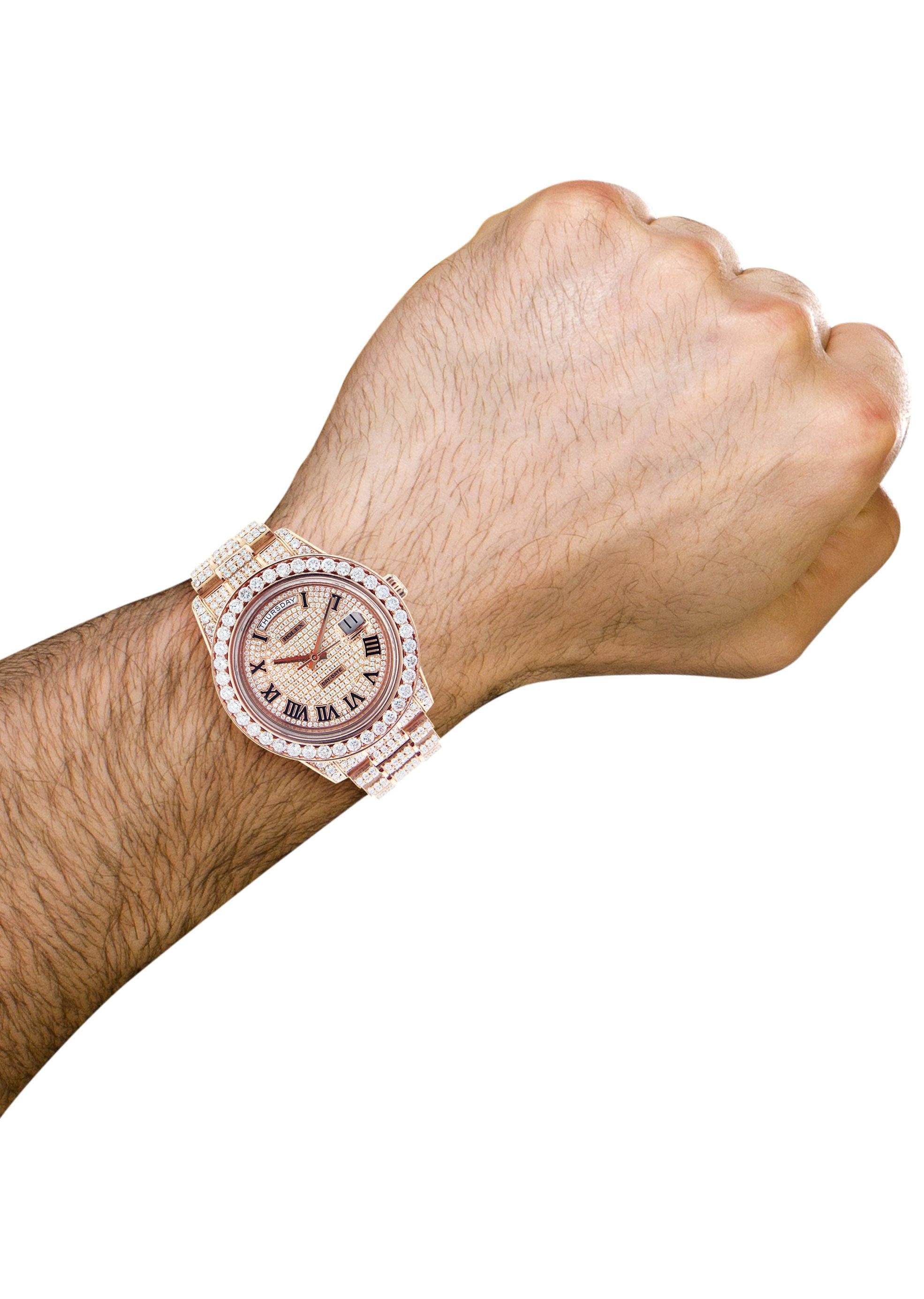 Diamond Rolex Day-Date 2 | 18K Pink Gold | 41 Mm - Image 5