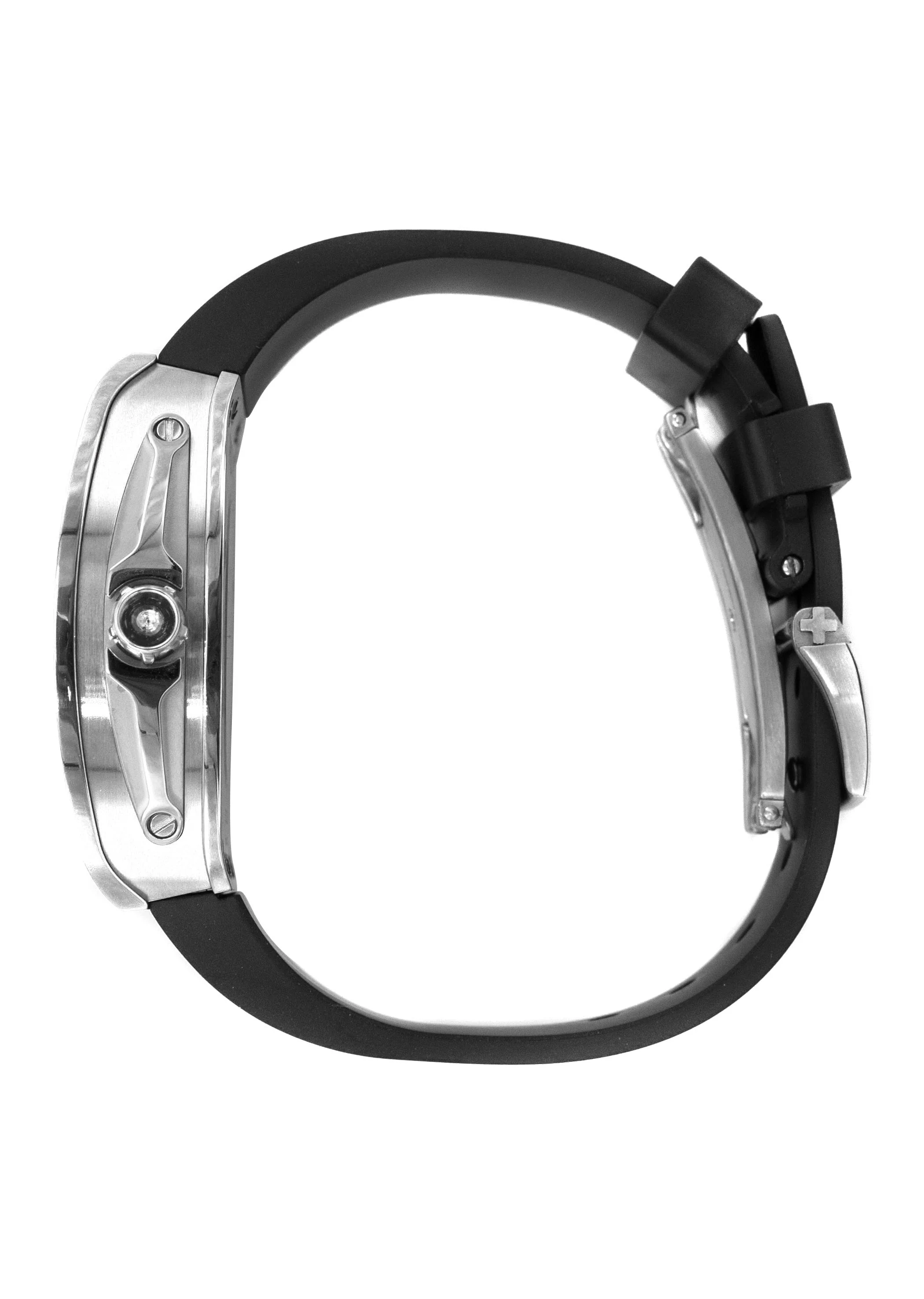Frost NYC Mens Watch - Automatic Skeleton Stainless Steel Sport Watch | FRST-01-XS | Black - Image 4