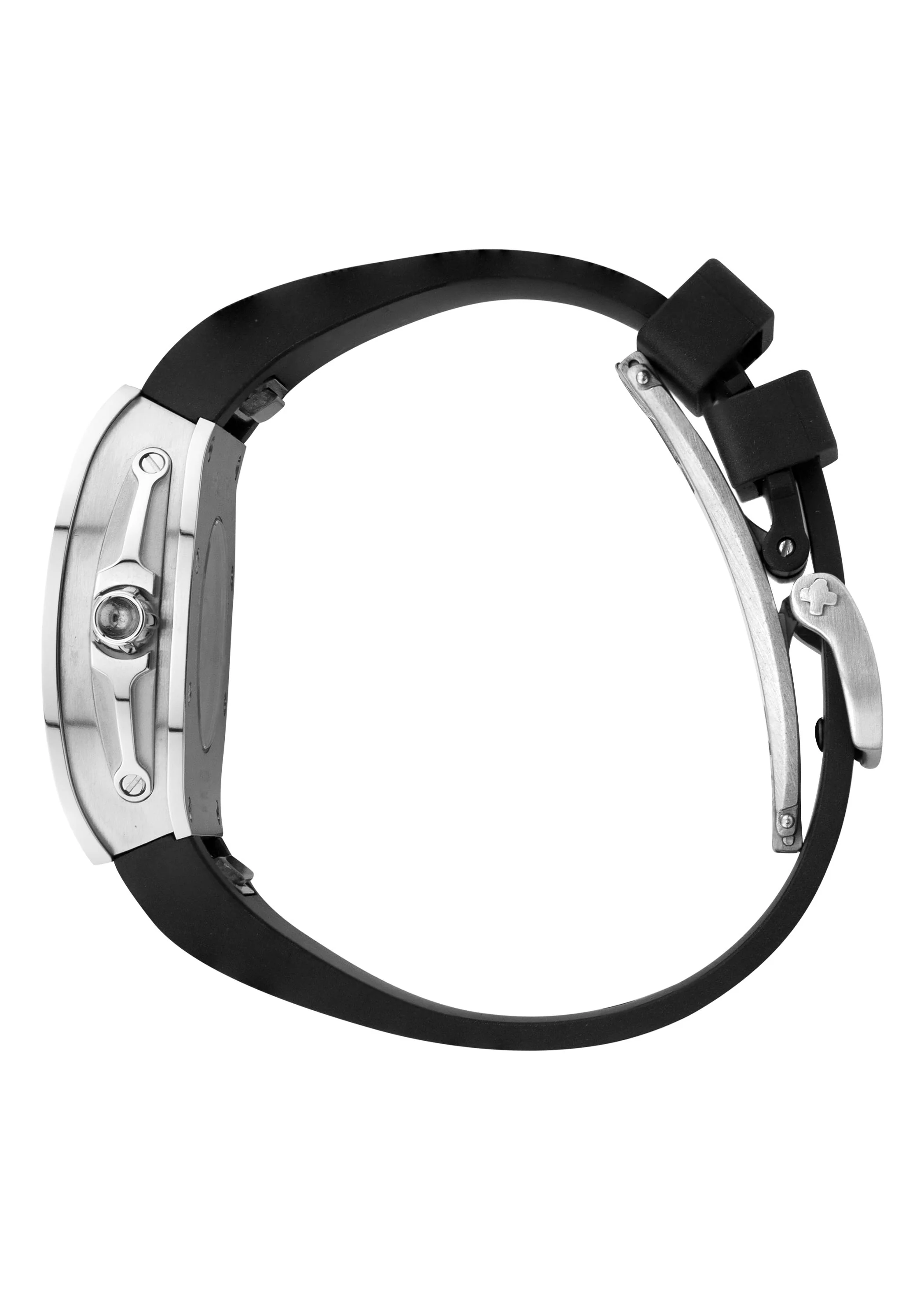 Frost NYC Evolution Women's Watch - Automatic Skeleton Steel Caged Heart | WFRST-01-H-S Black Band | Pre - Sale - Image 5