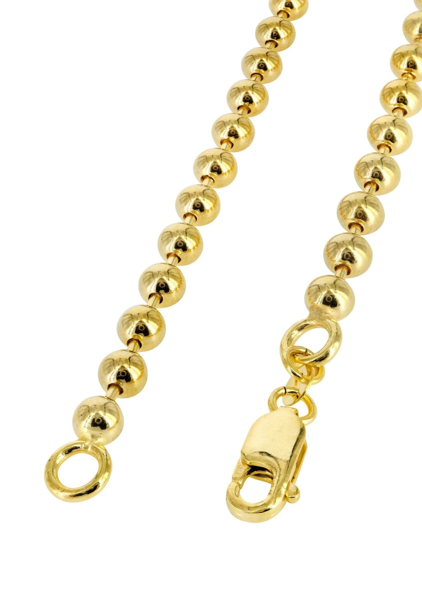 Gold Chain - Mens Dog Tag Chain 10K/14K Gold - Image 4