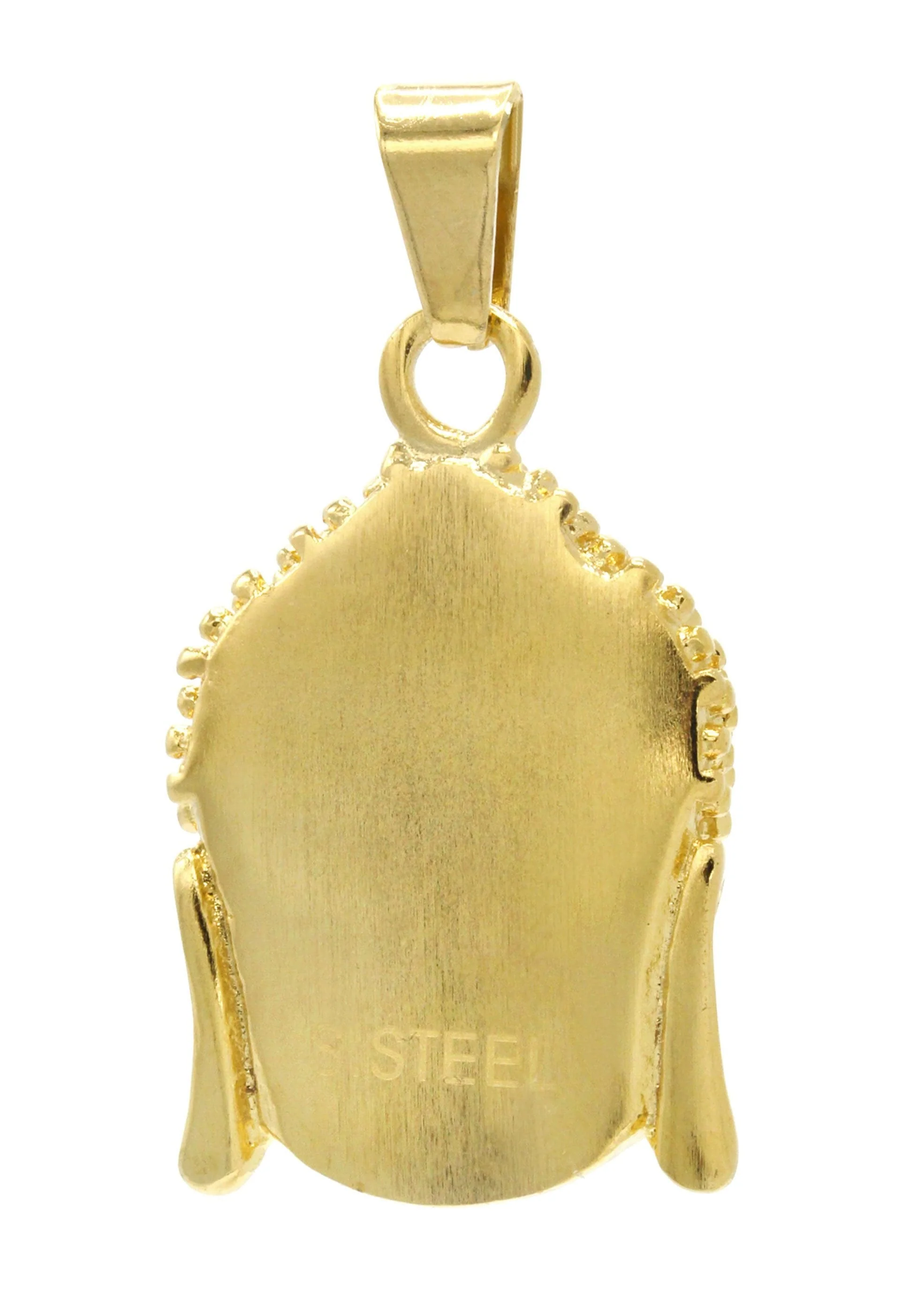 Mens Gold Plated Buddha Pendant | 22.8 Grams - Image 2