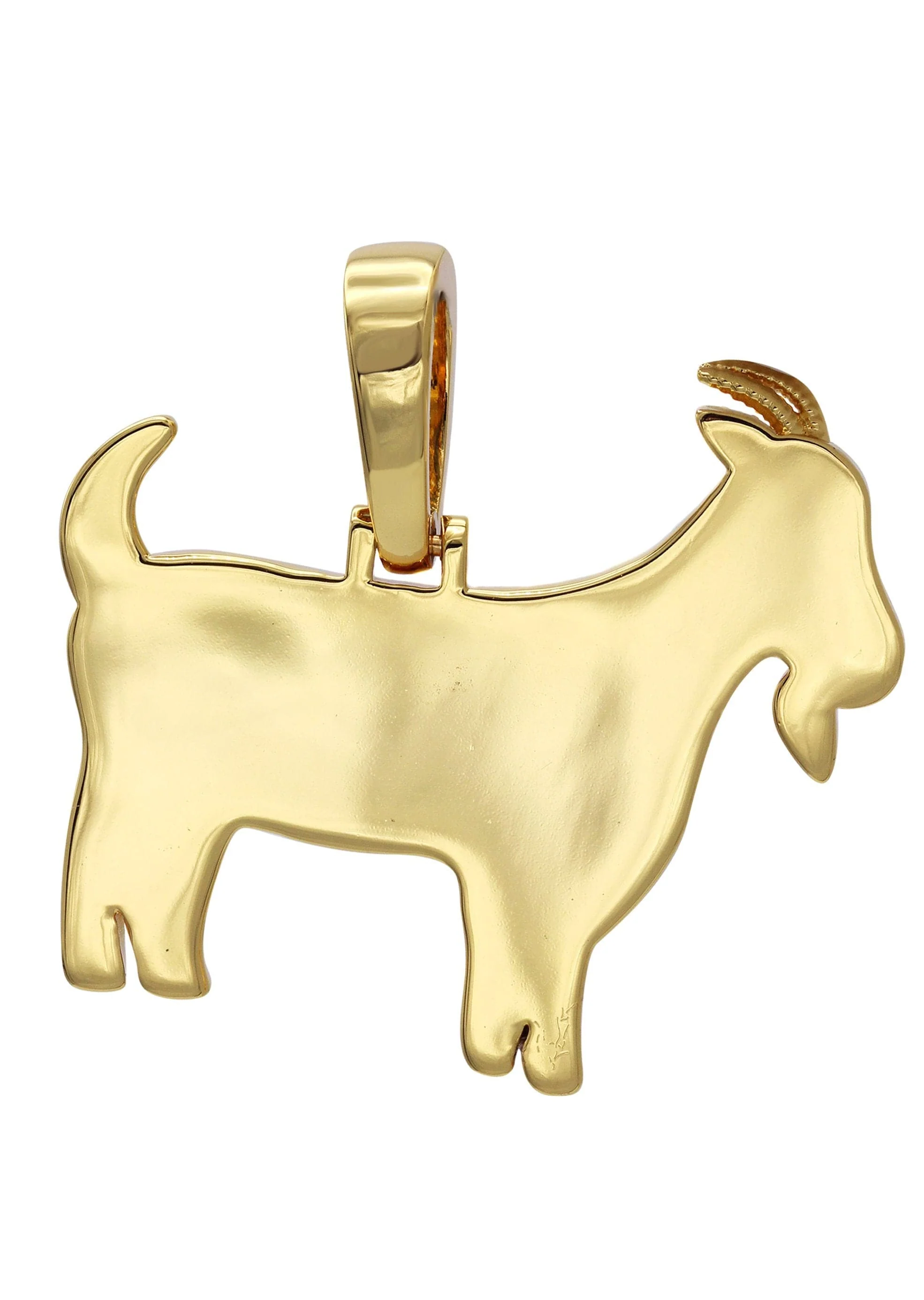 Gold Plated Goat Pendant | 14.5 Grams - Image 2