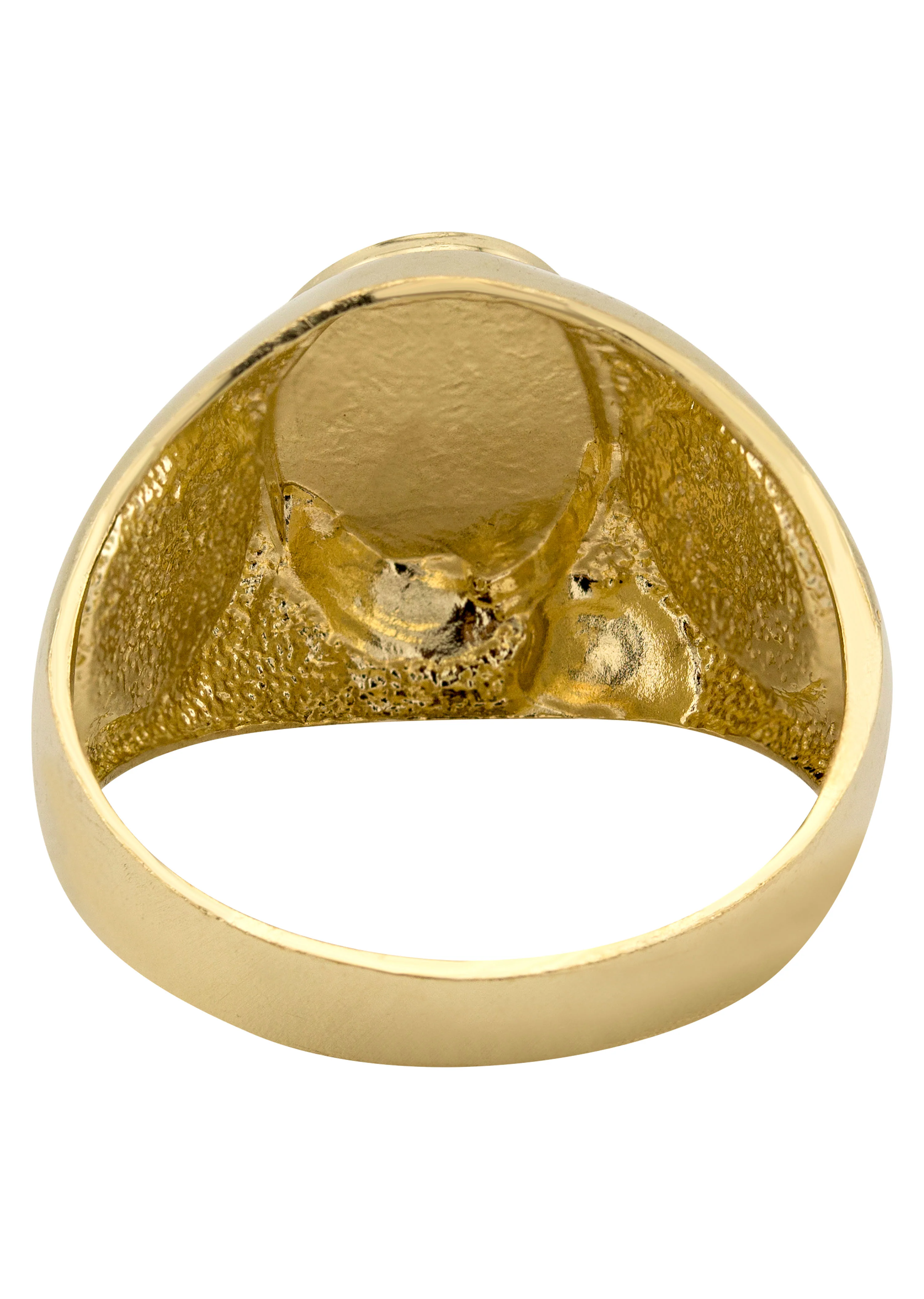 Mens Virgin Mary Signet Ring - 10K Gold | 6 Grams - Image 3