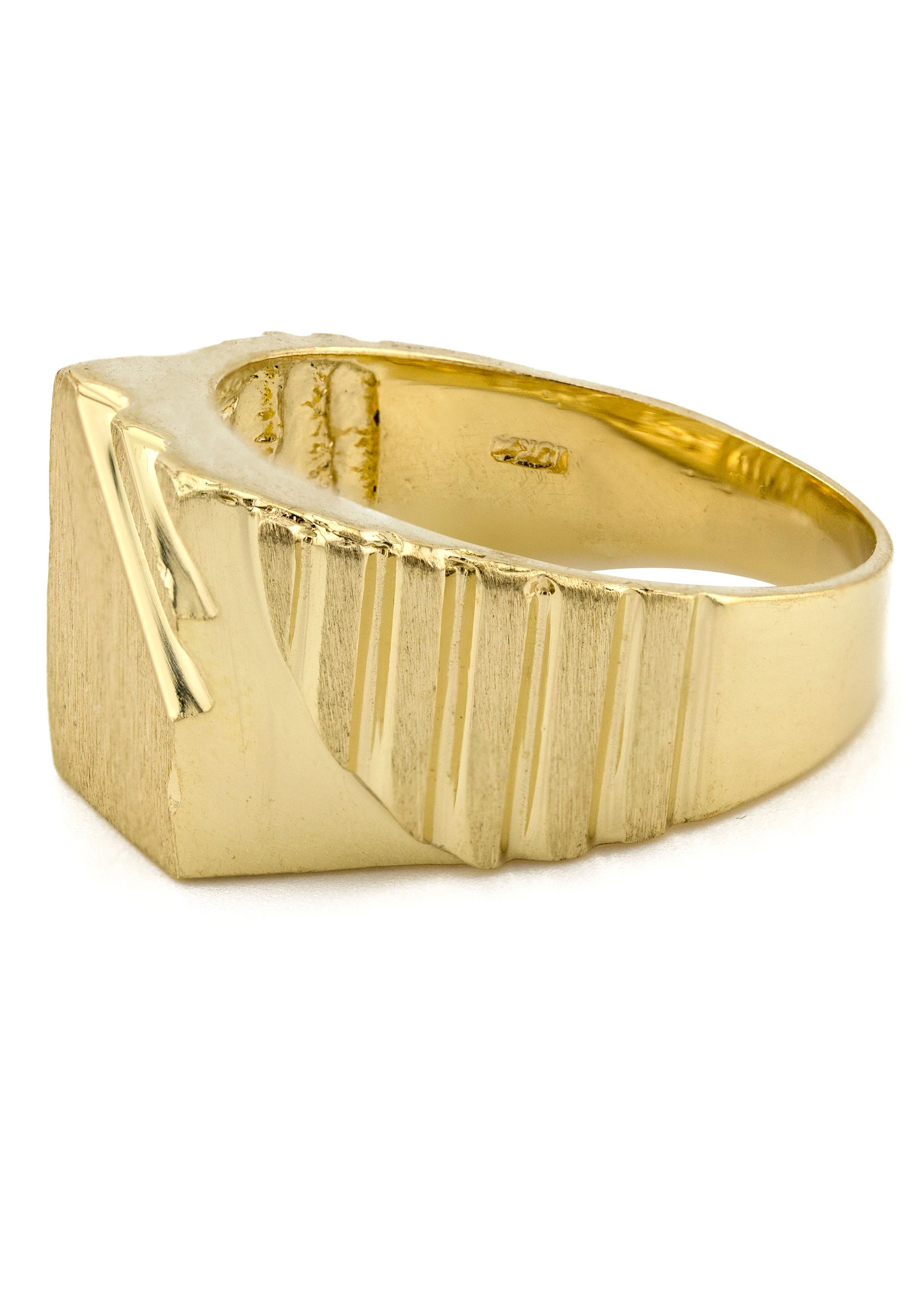 Mens Signet Ring - 10K Gold | 7 Grams - Image 2