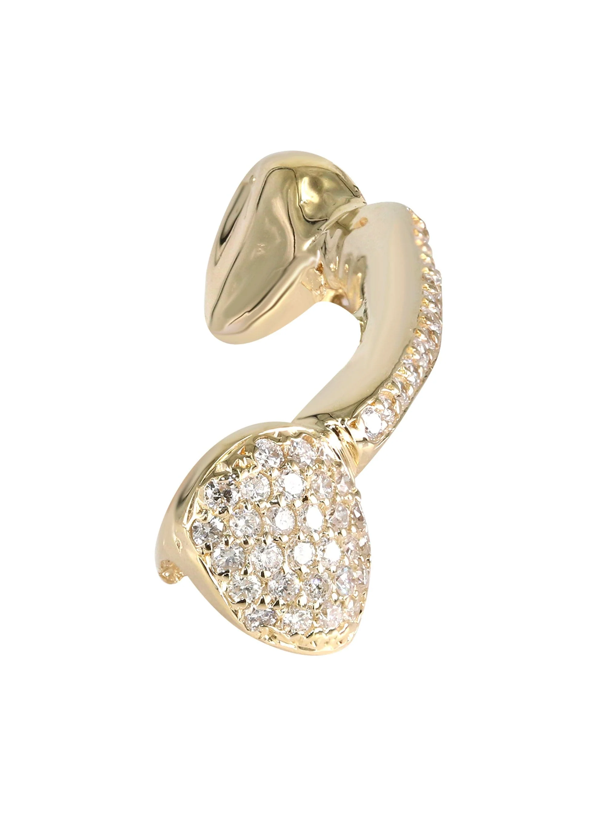 Gold 6 Teeth Full Diamond Bar Grills - Image 2