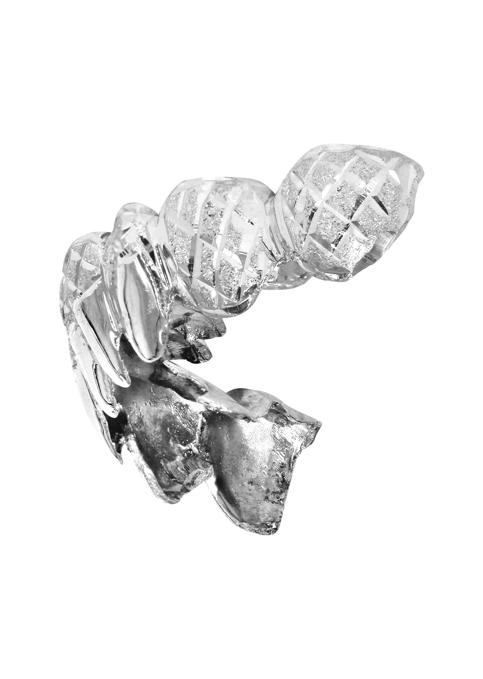 Gold 8 Teeth Diamond Cut Grills - Image 2