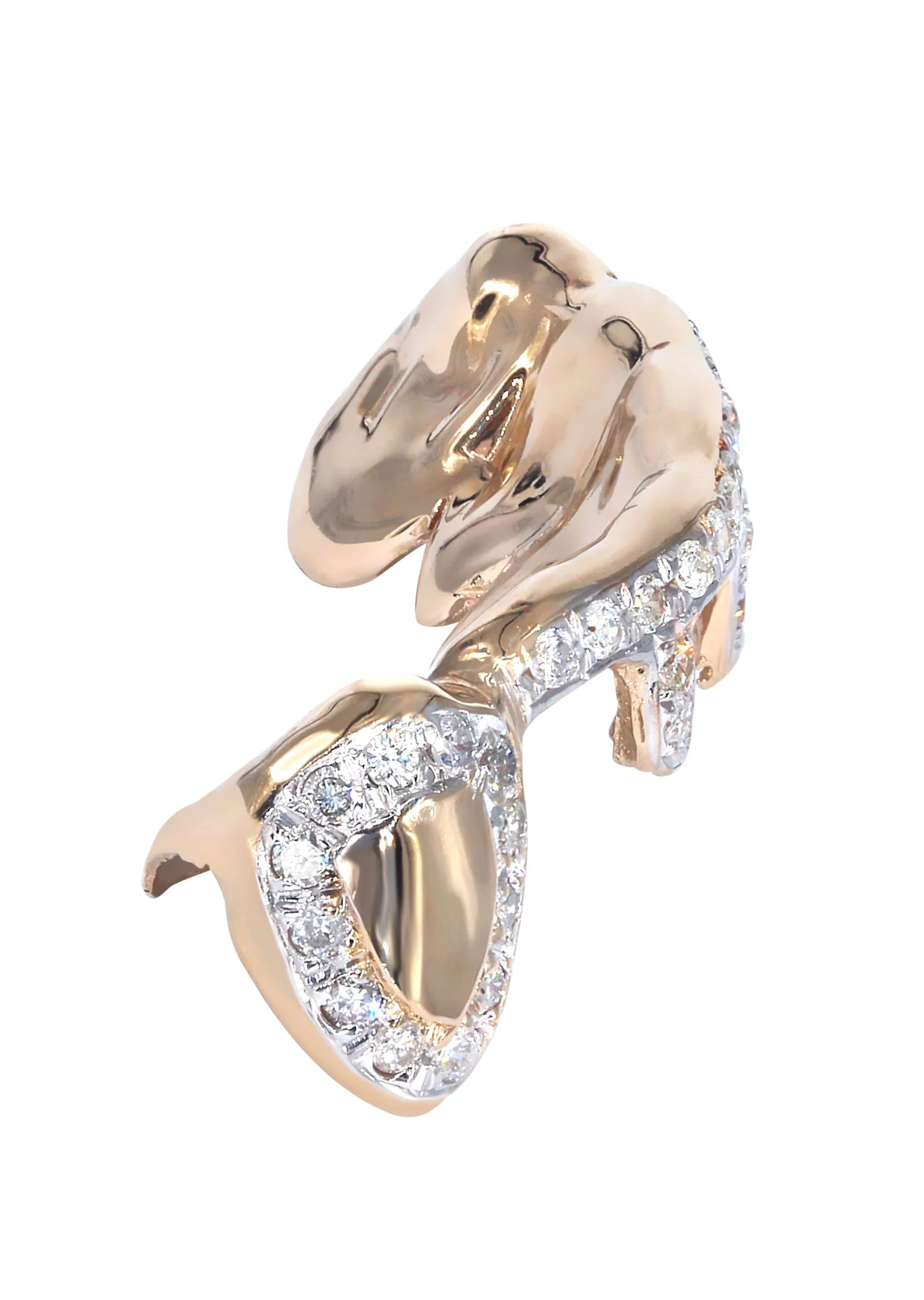 Gold And Diamond 6 Gold Teeth Grills - Image 2