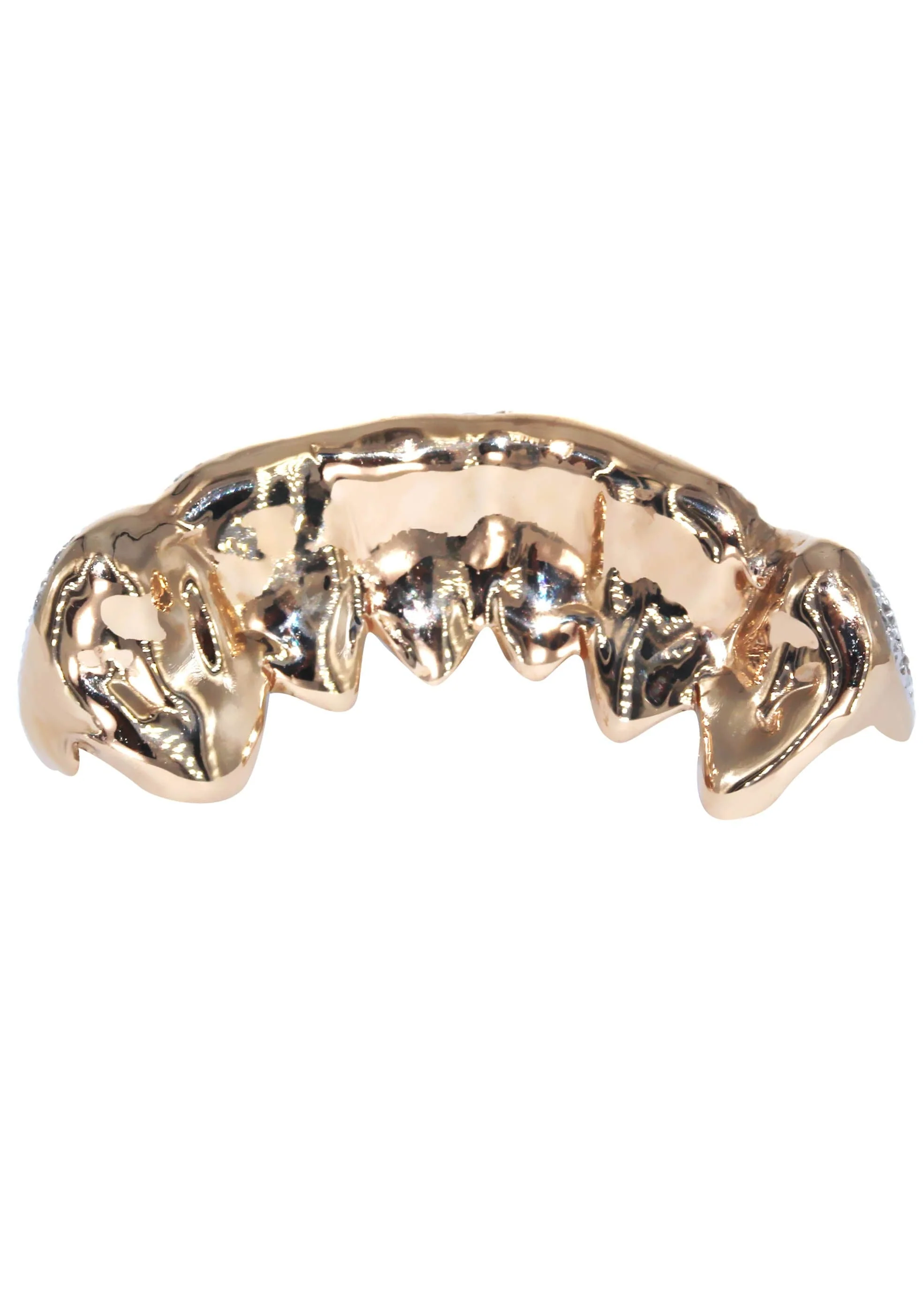 Gold And Diamond 6 Gold Teeth Grills - Image 3