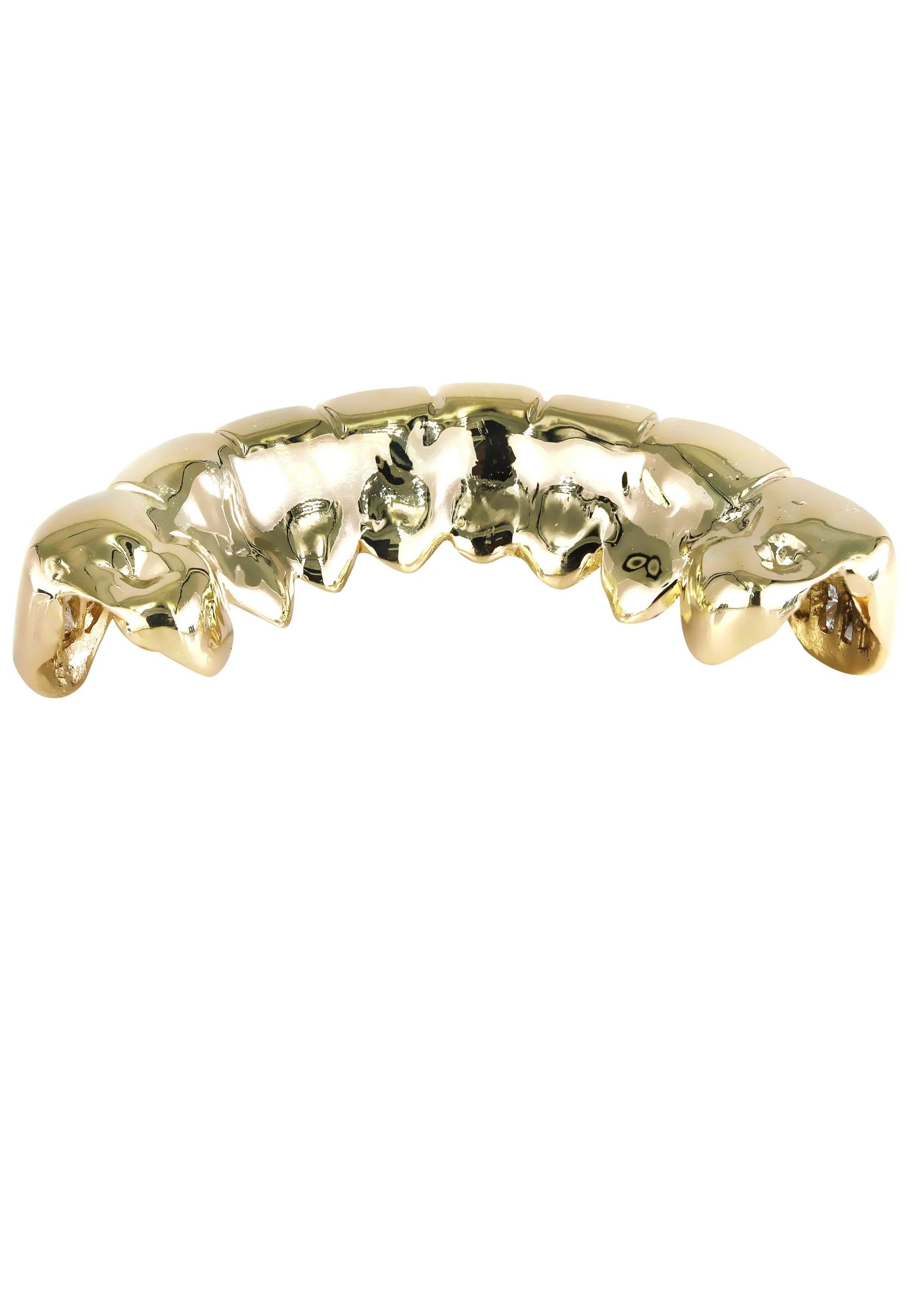 Gold 8 Tooth Invisible Set Princess Grills - Image 3