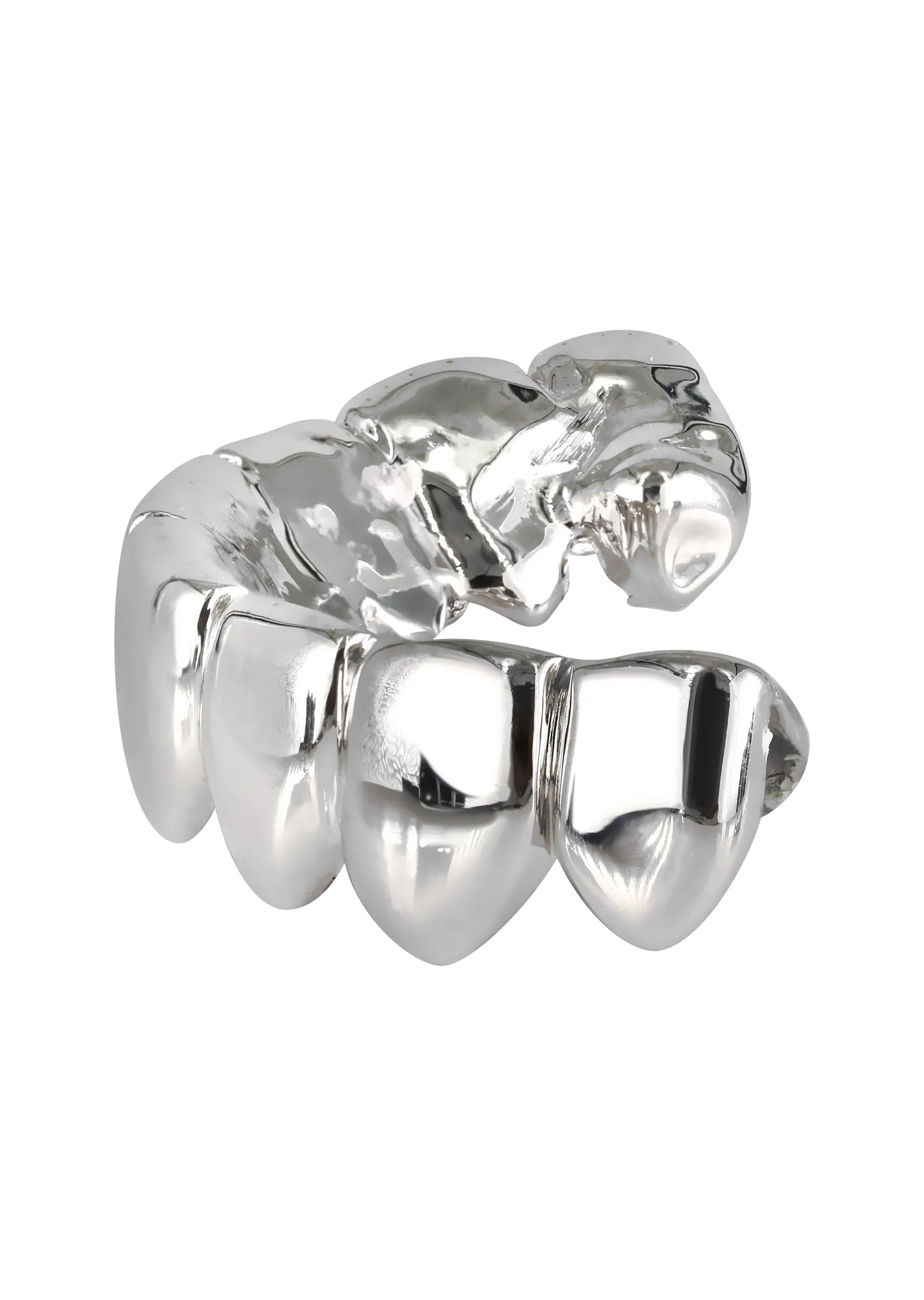 Gold 8 Teeth Plain Grills - Image 2