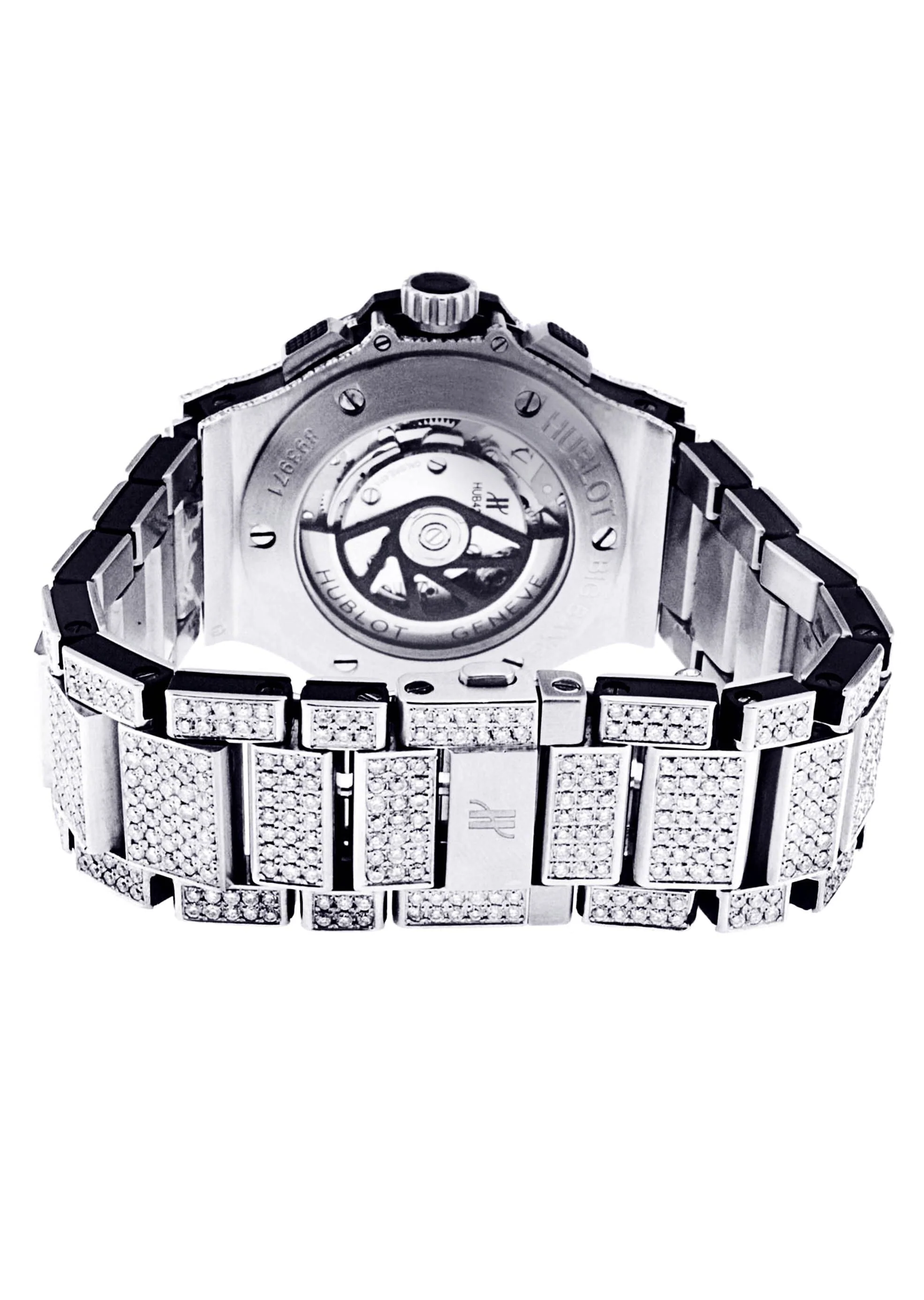 Diamond Hublot Big Bang | Stainless Steel | 44 Mm - Image 3