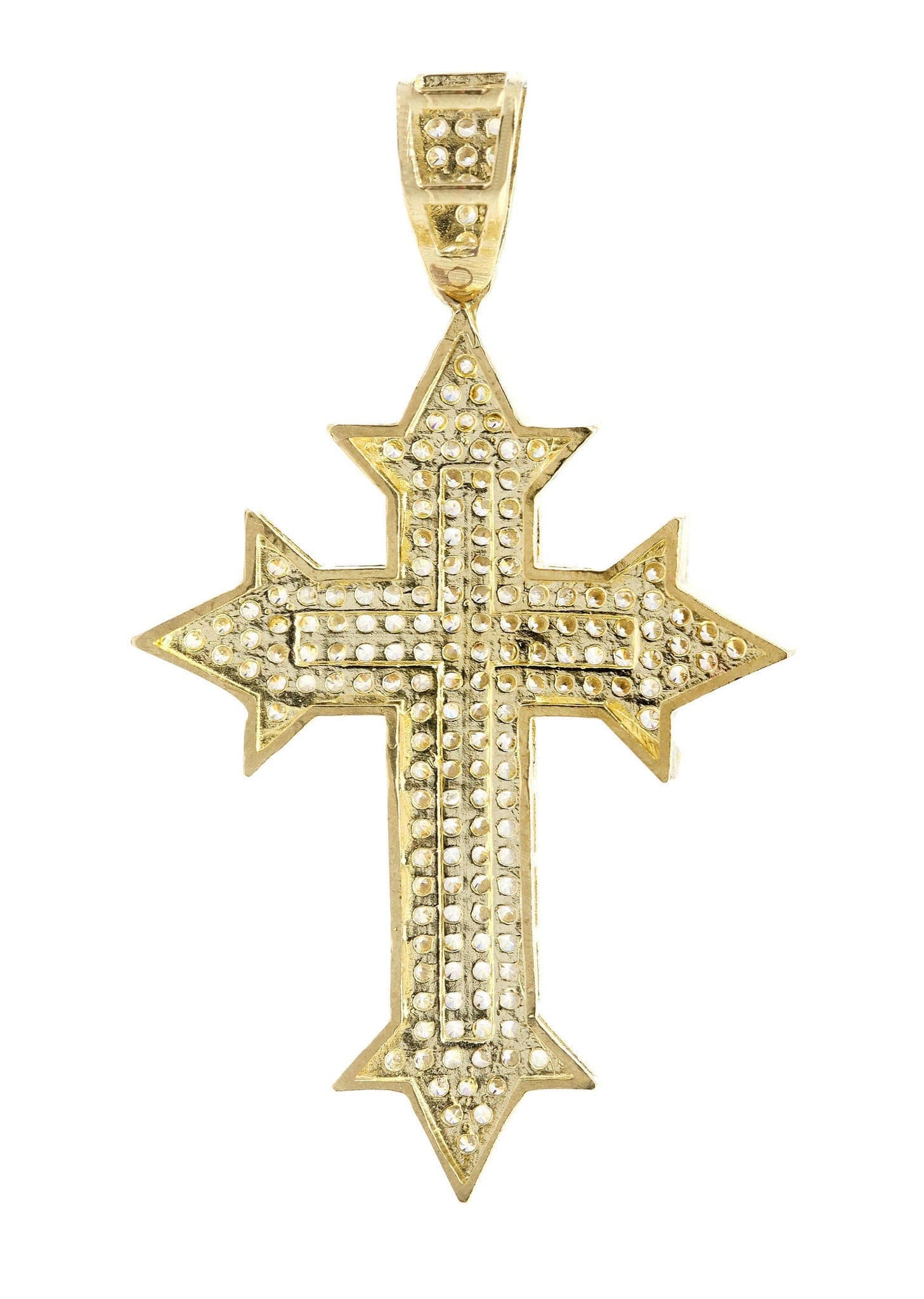 10K Gold Cross Pendant  |  5.3 Grams - Image 3