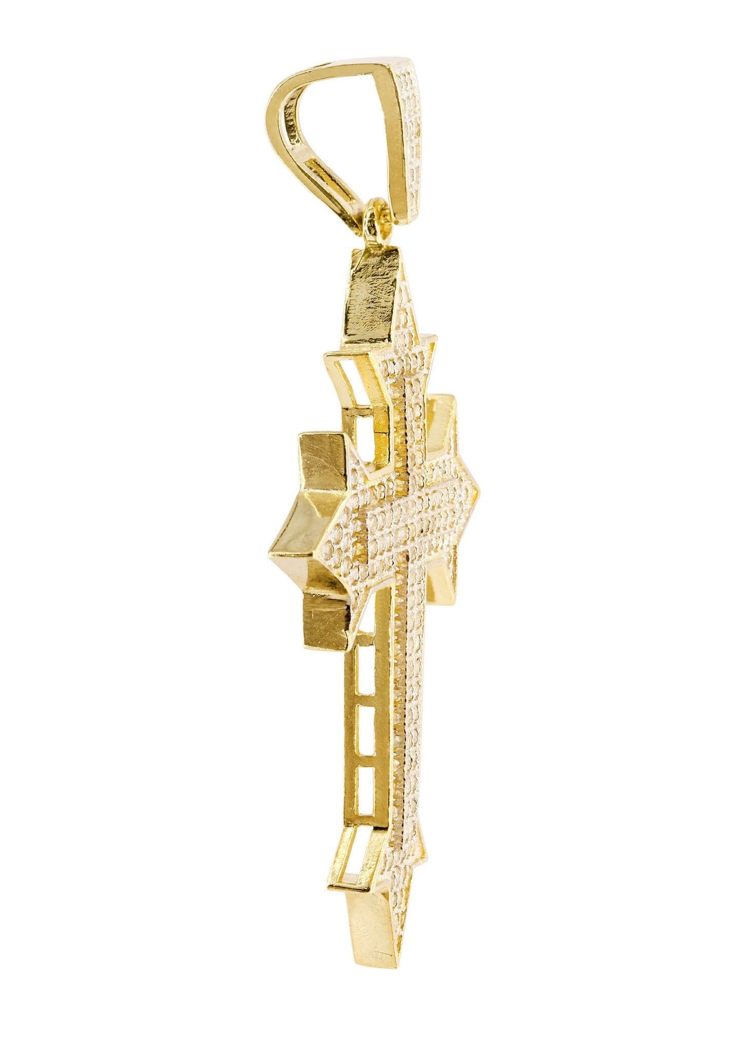 10K Gold Cross Pendant  |  5.3 Grams - Image 4