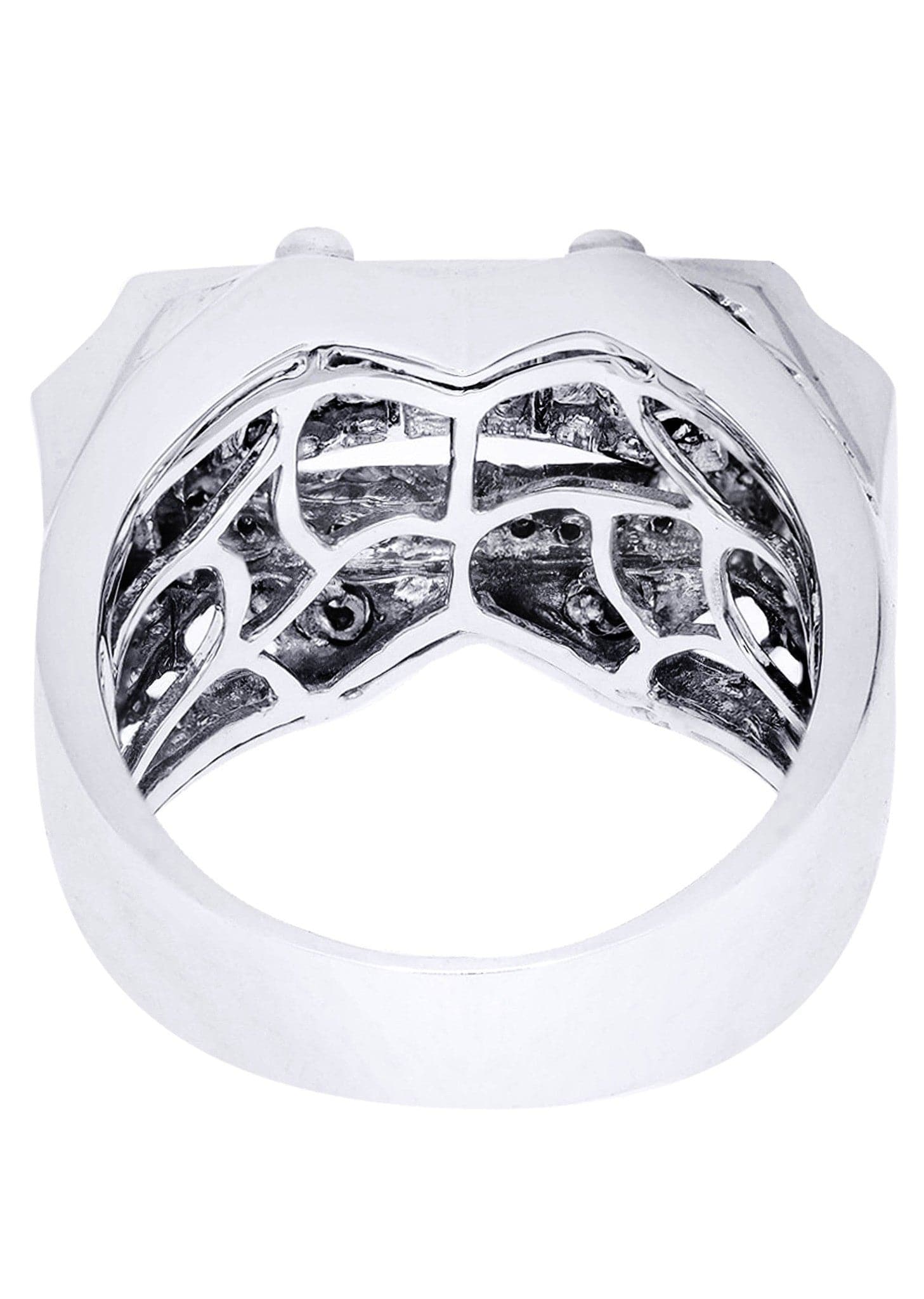 White Gold Mens Diamond Ring| 0.31 Carats| 14.52 Grams - Image 3