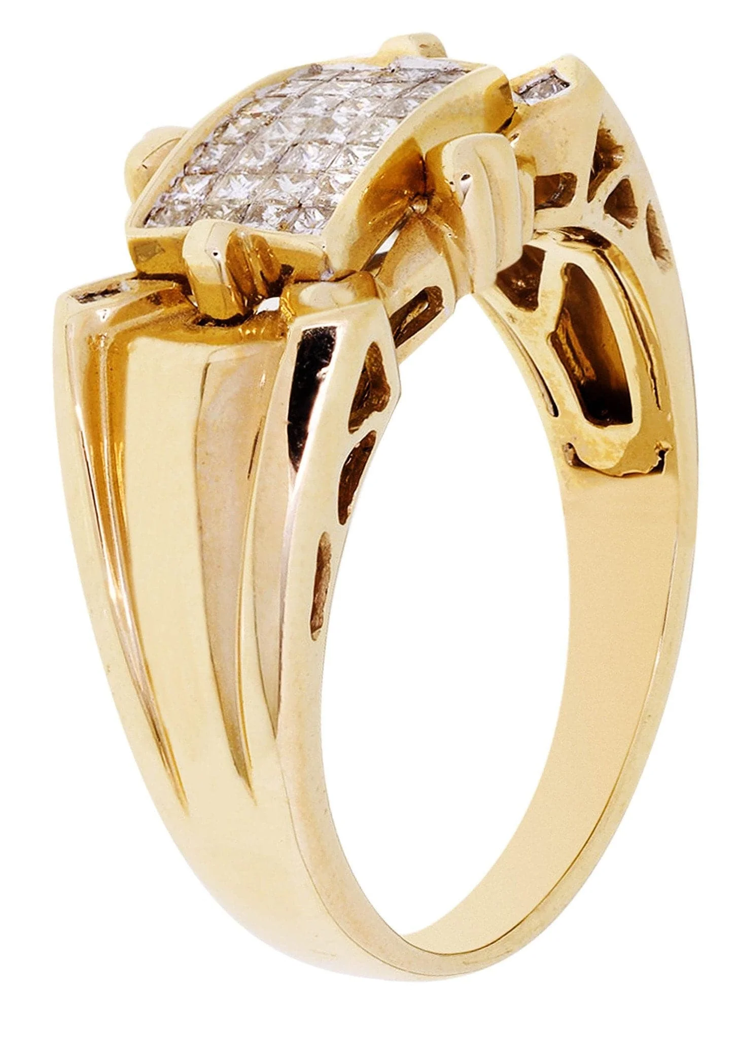 Mens Diamond Ring / Pinky Diamond Ring| 0.44 Carats - Image 2