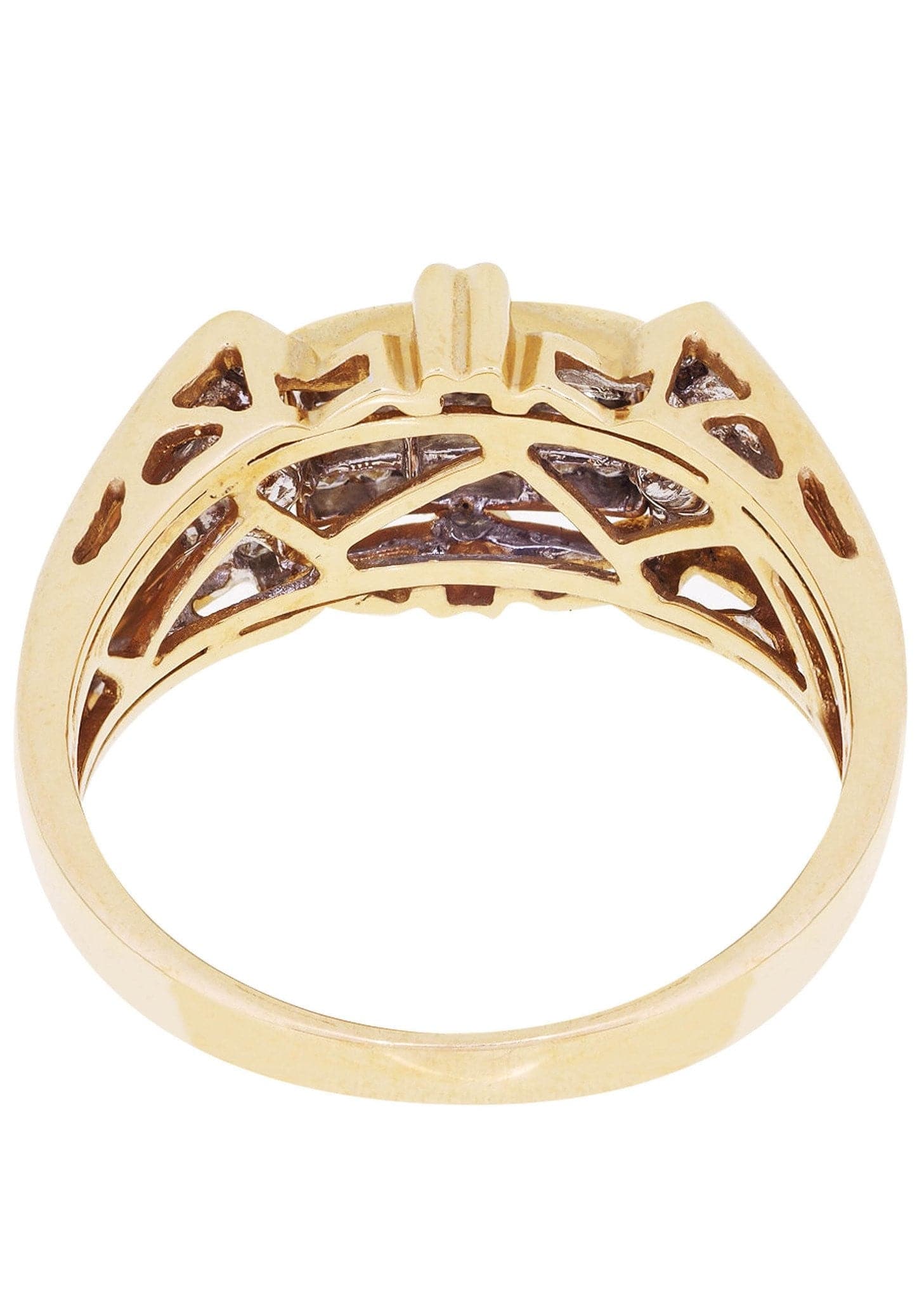Mens Diamond Ring / Pinky Diamond Ring| 0.44 Carats - Image 3