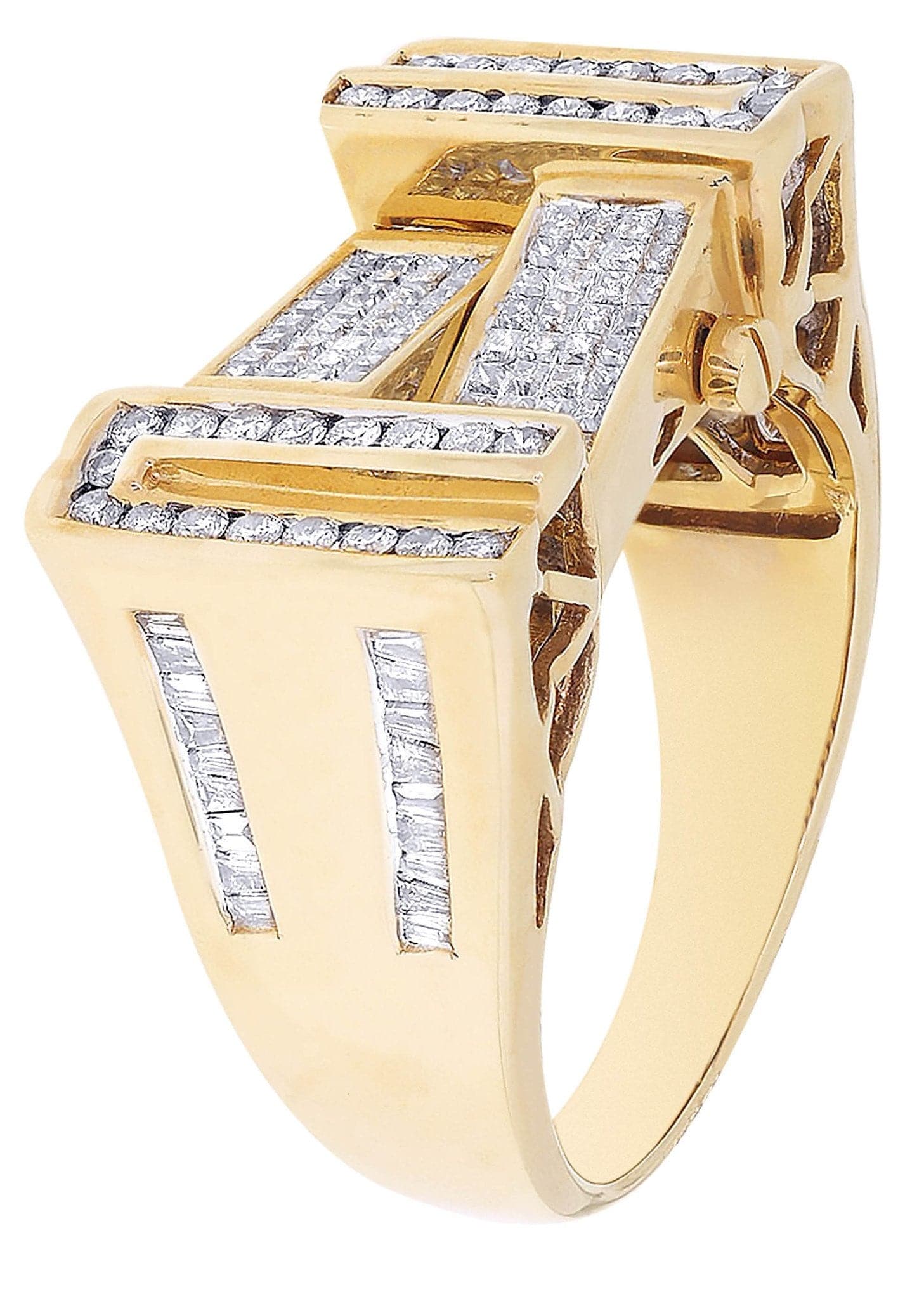 Mens Diamond Ring / Pinky Diamond Ring| 1.19 Carats - Image 2