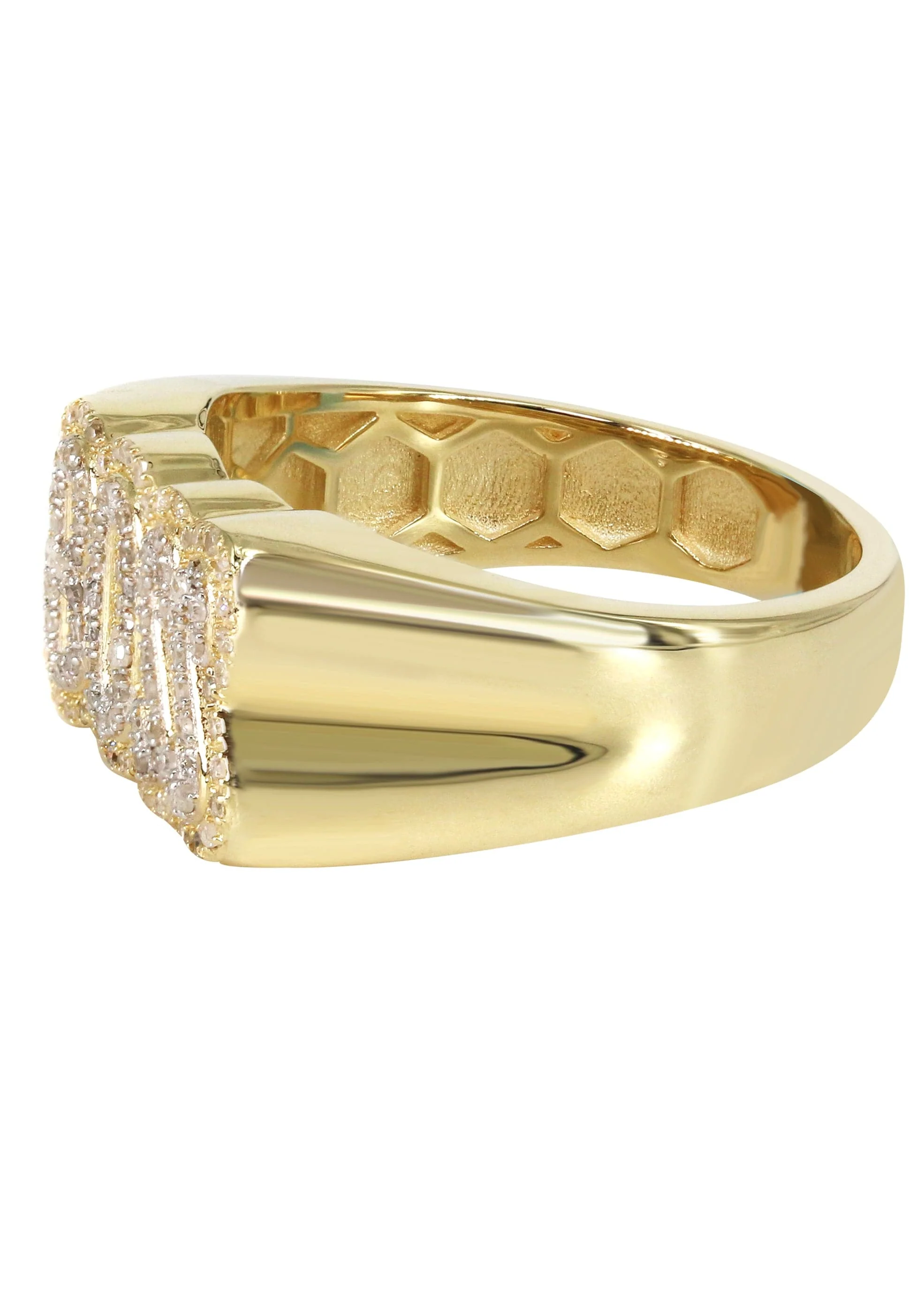 Mens Diamond Pinky Ring  | 0.38 Carats | 7 Grams - Image 2
